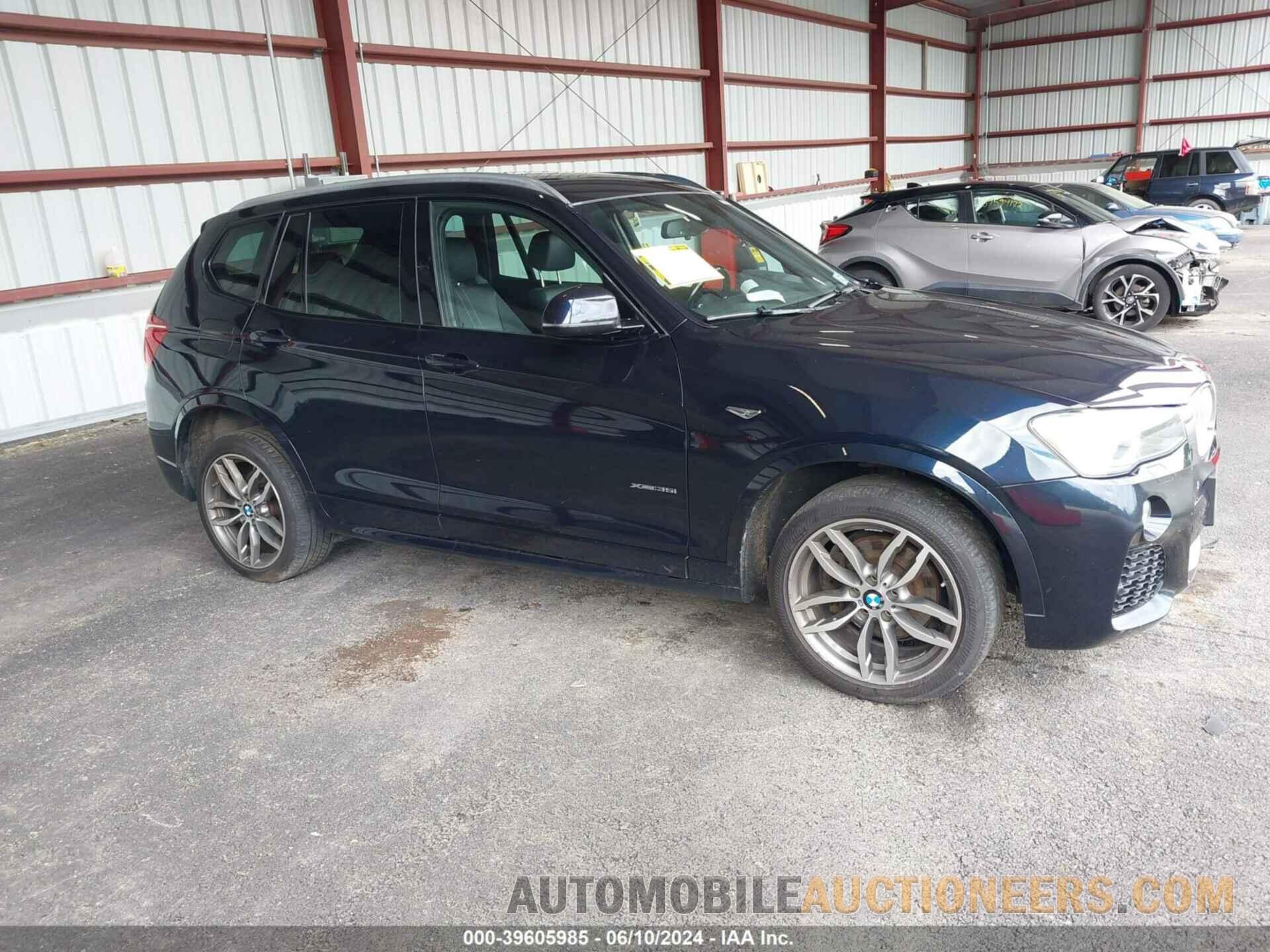 5UXWX7C50H0U41417 BMW X3 2017