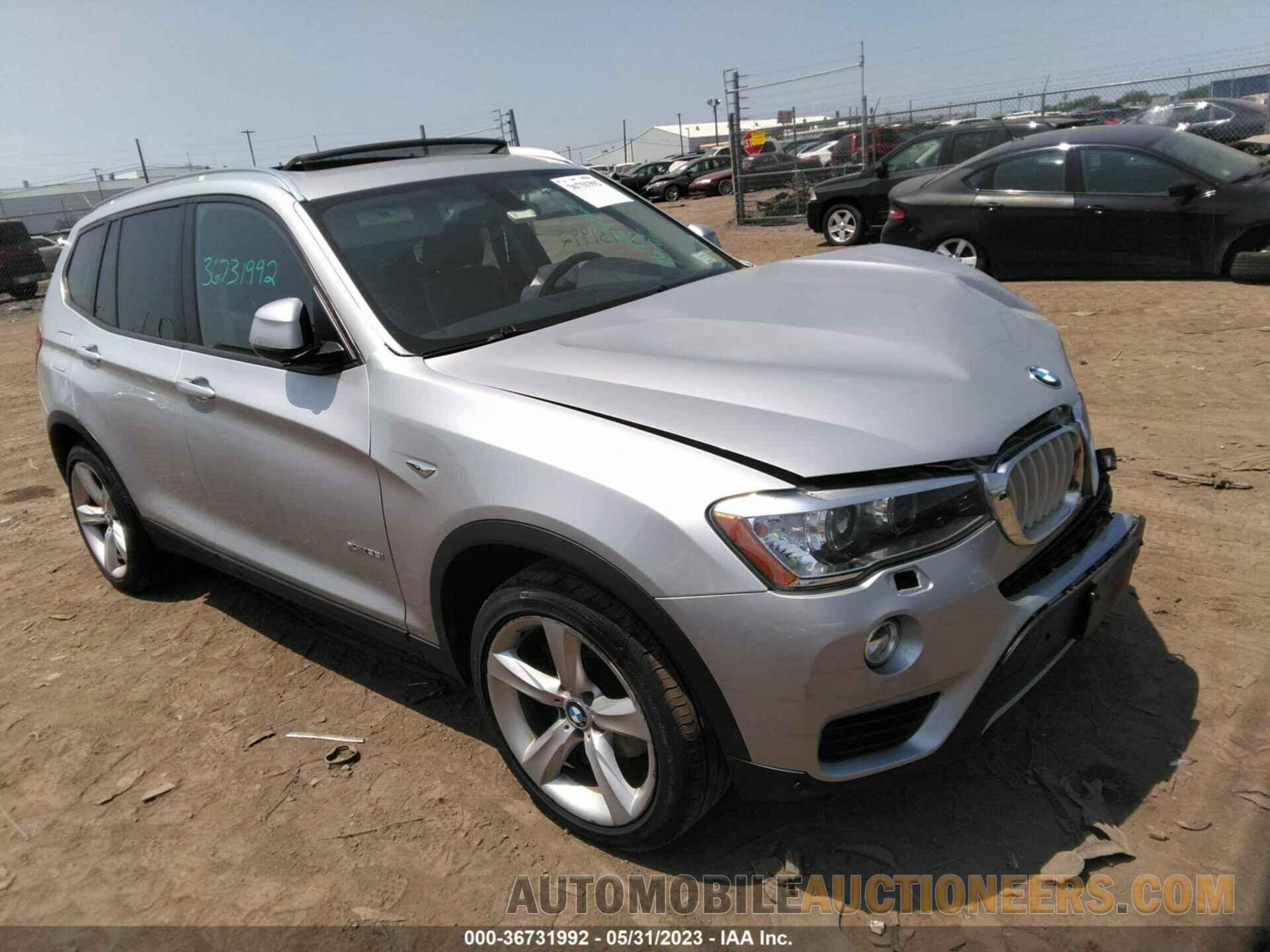 5UXWX7C50H0U42647 BMW X3 2017