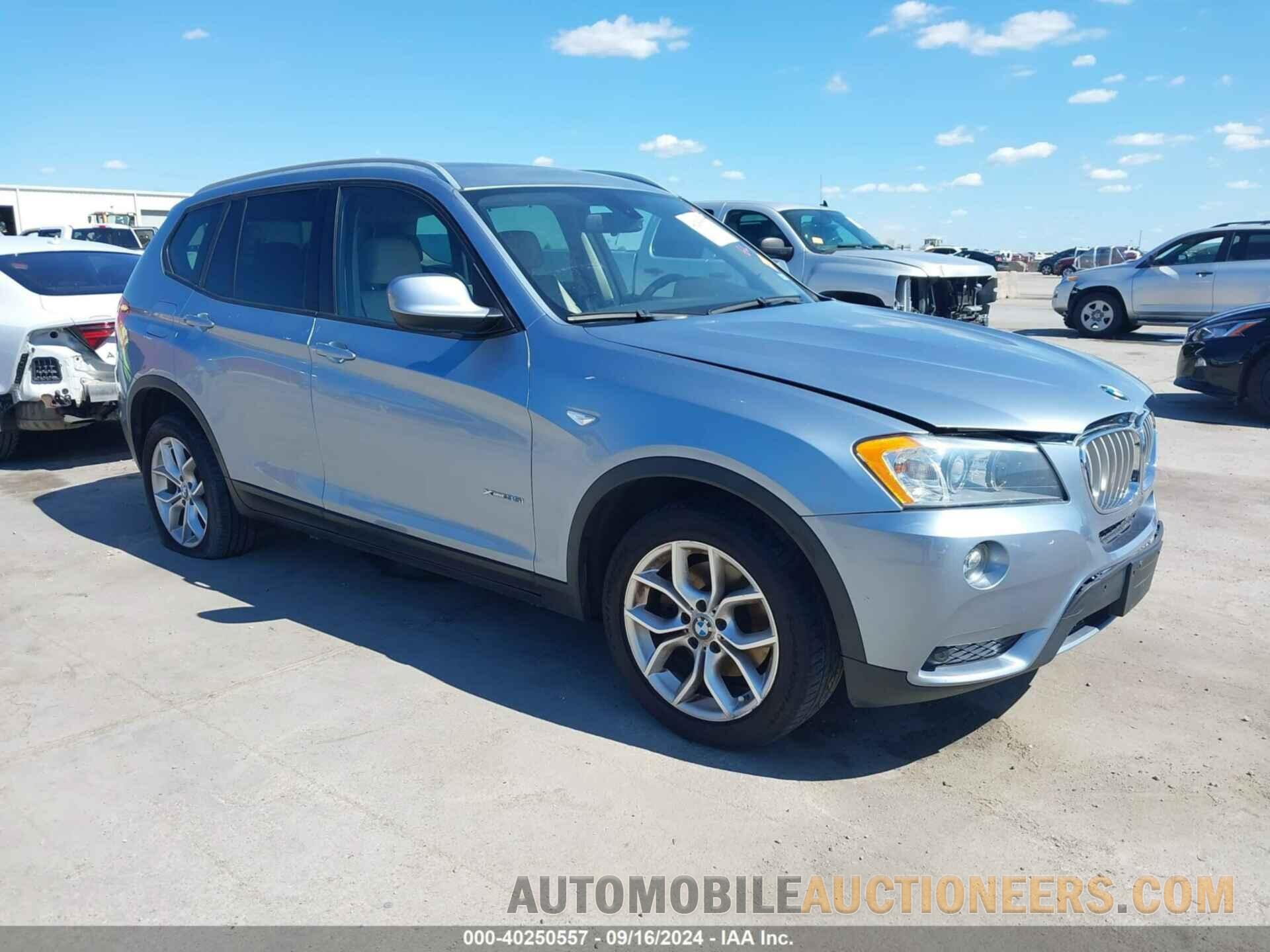 5UXWX7C51DL983134 BMW X3 2013