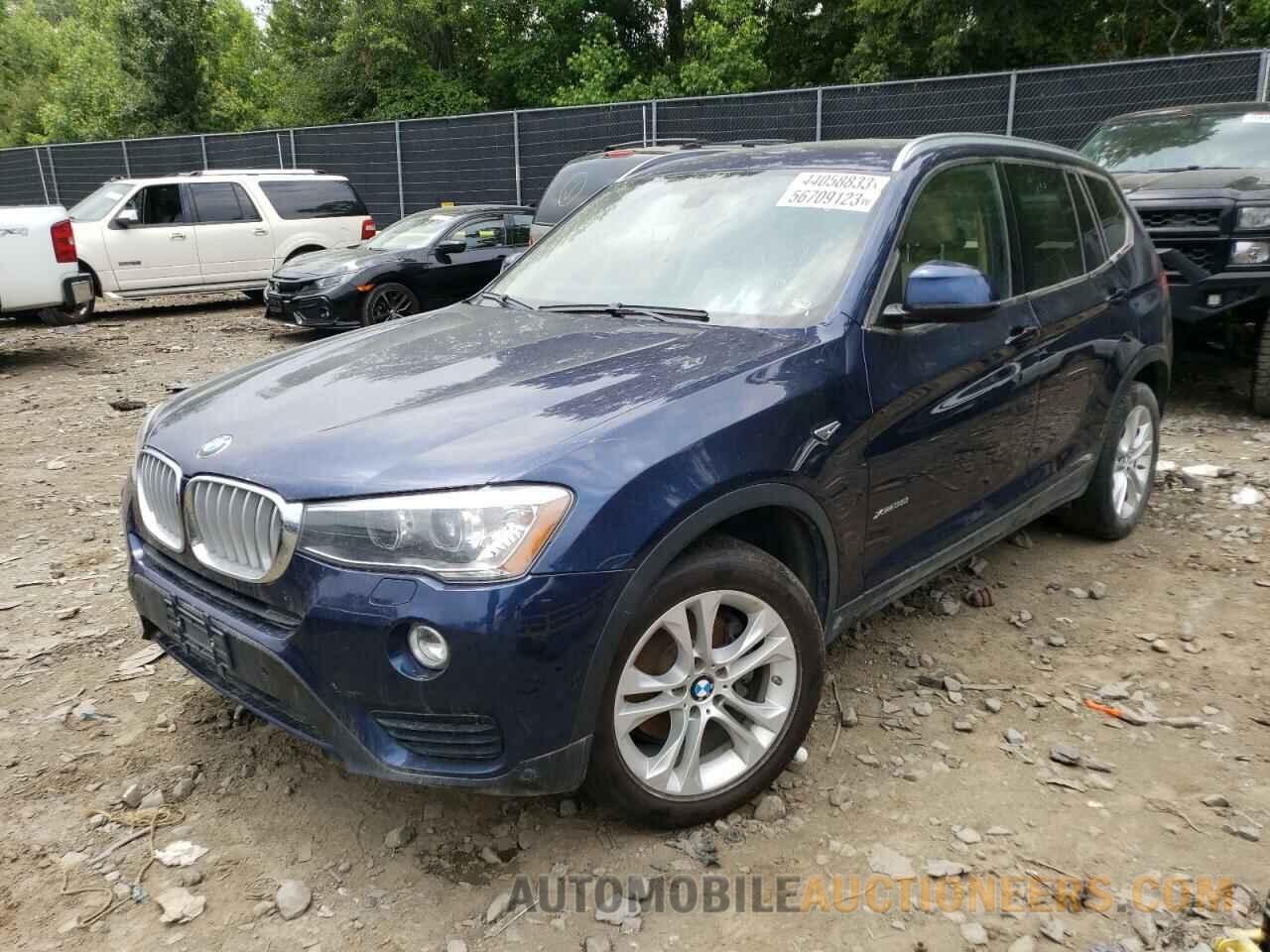 5UXWX7C51F0K32569 BMW X3 2015