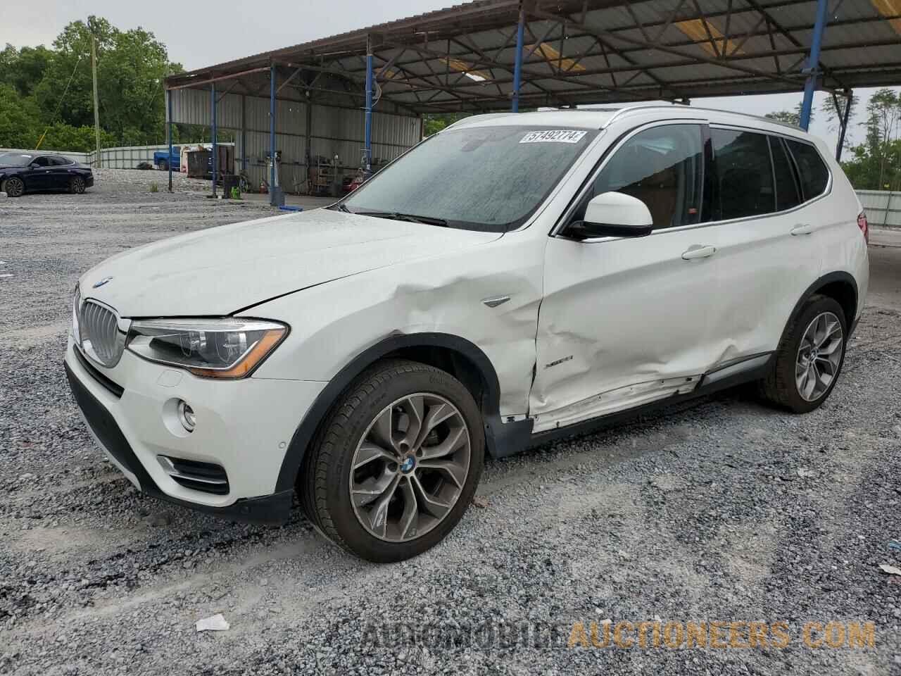 5UXWX7C51F0K33639 BMW X3 2015