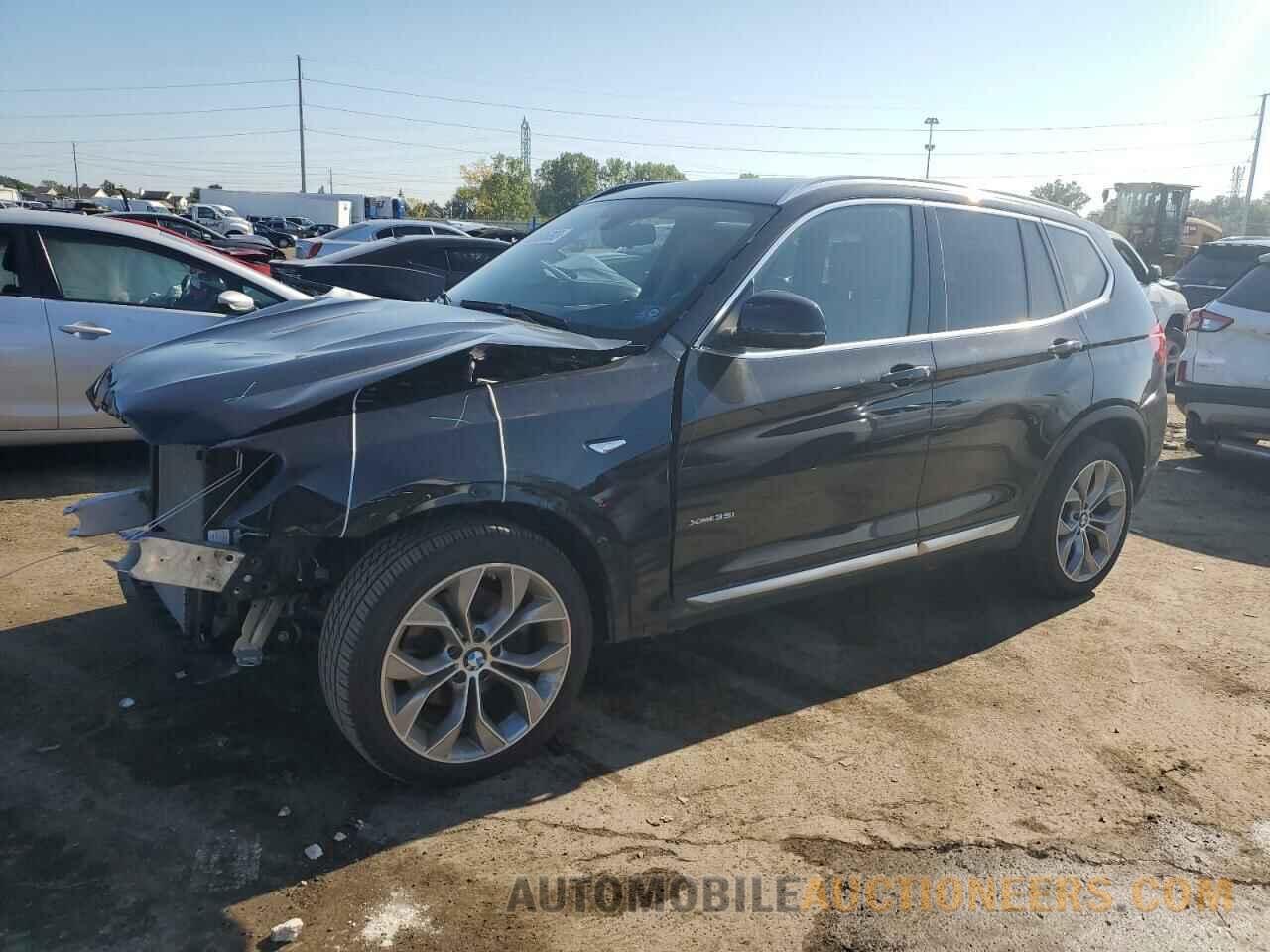 5UXWX7C51G0K36851 BMW X3 2016