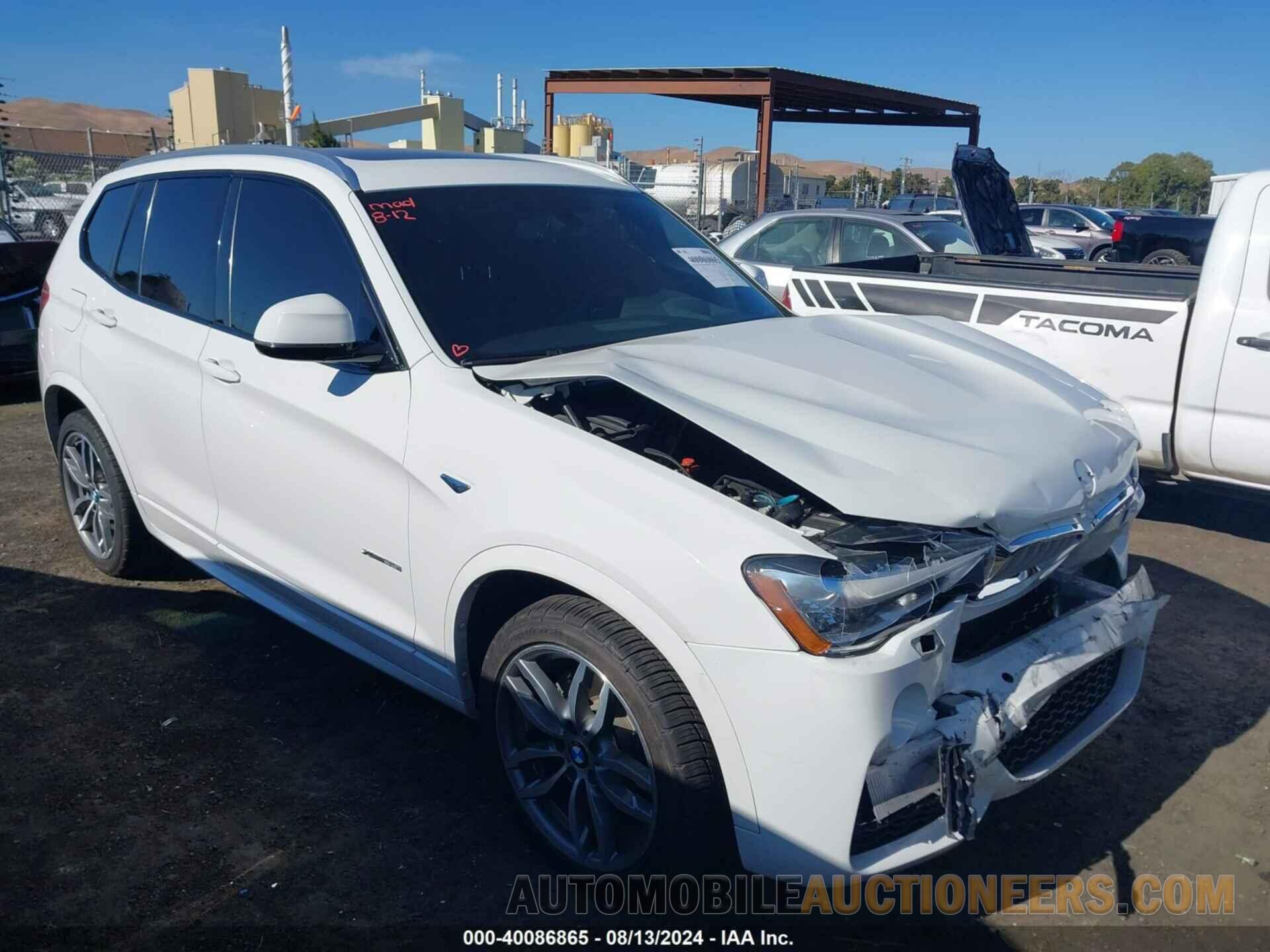 5UXWX7C51G0R17737 BMW X3 2016