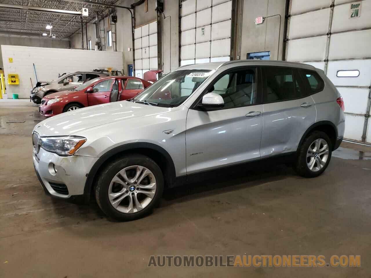 5UXWX7C51G0S15790 BMW X3 2016