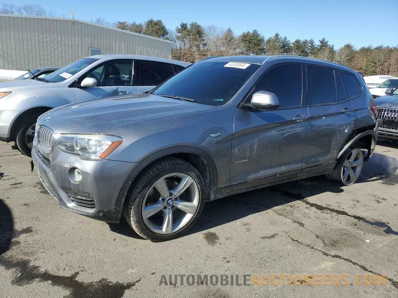 5UXWX7C51H0S18822 BMW X3 2017