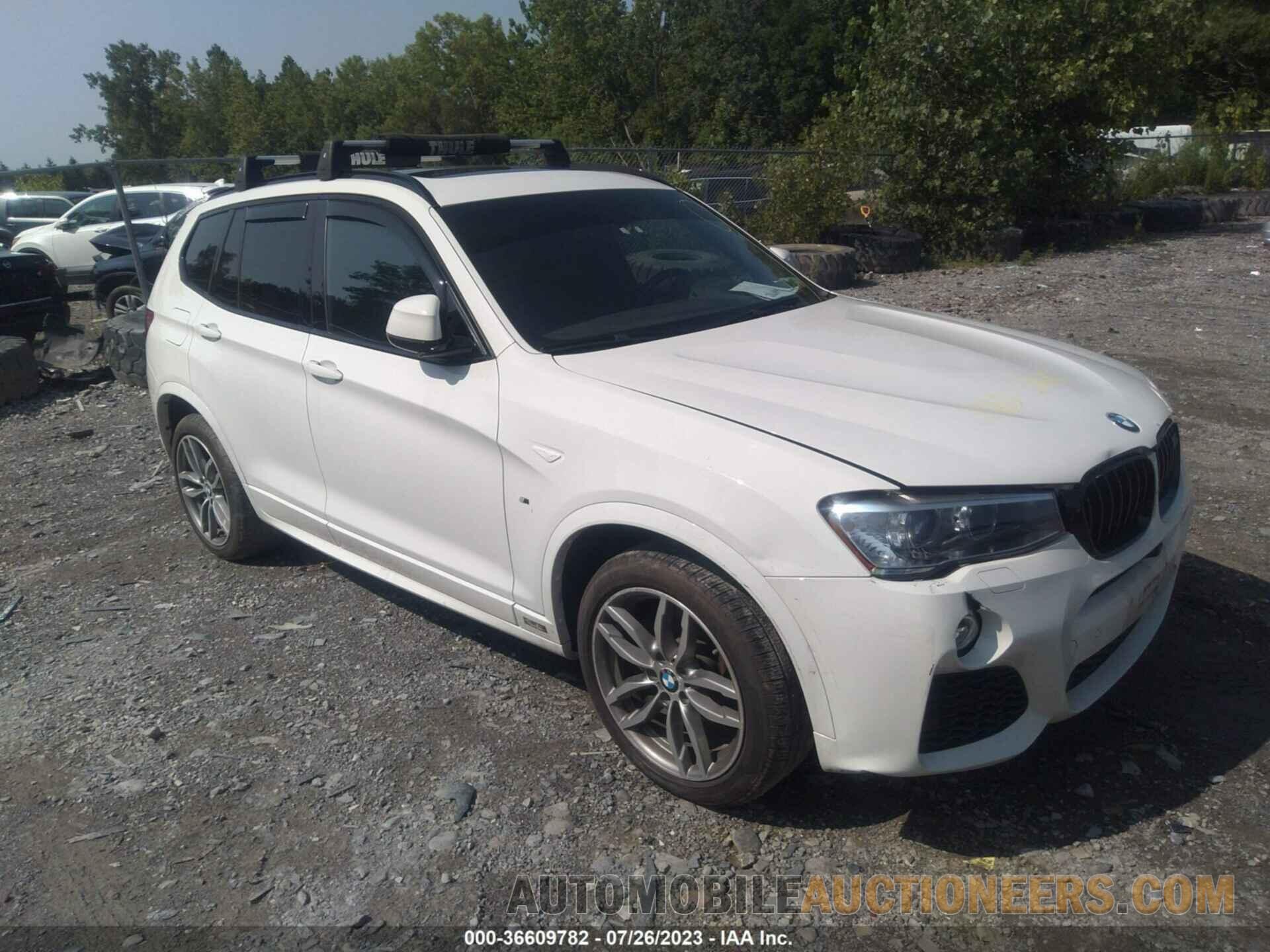 5UXWX7C51H0S19551 BMW X3 2017