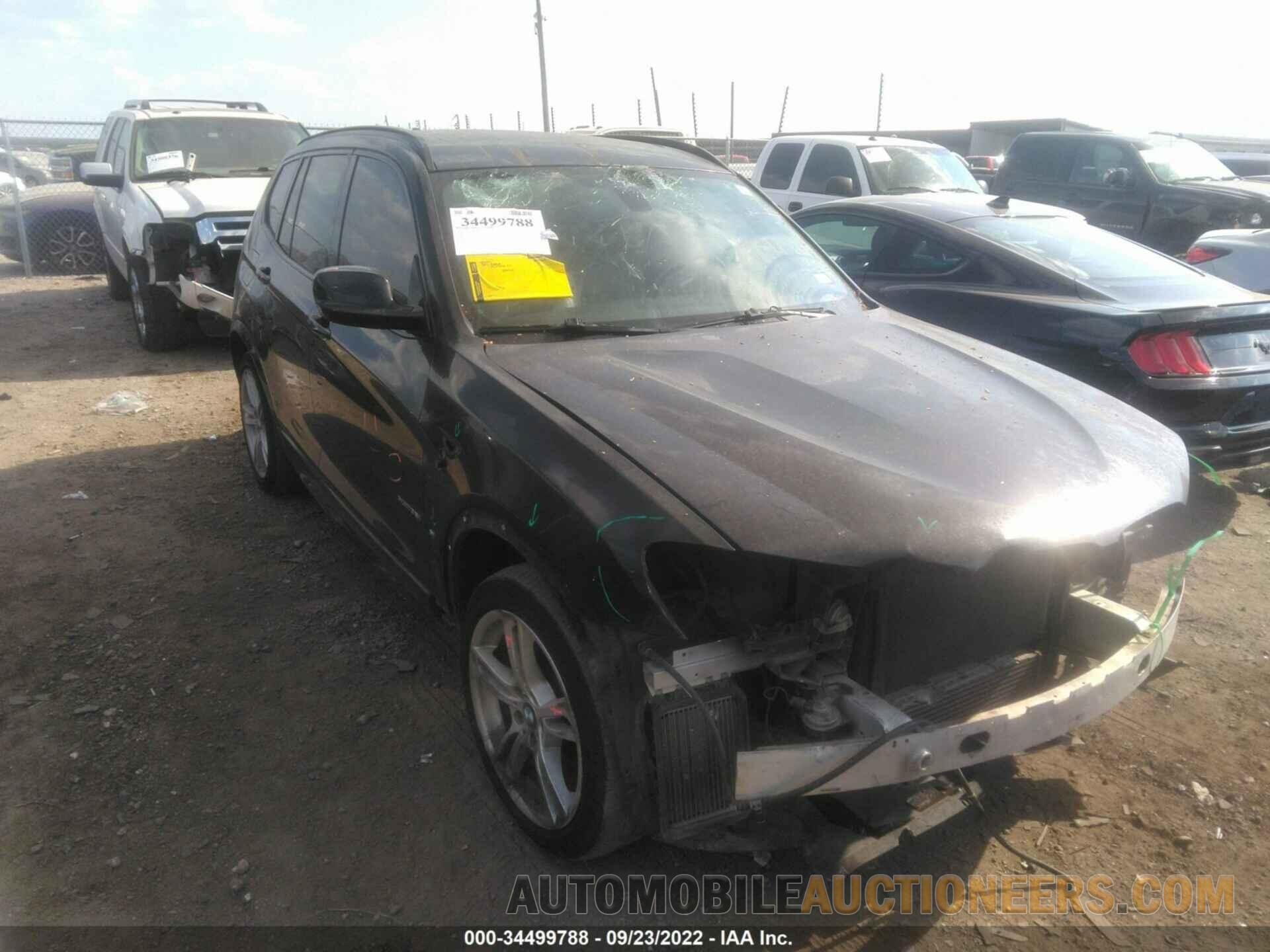 5UXWX7C52CL737921 BMW X3 2012