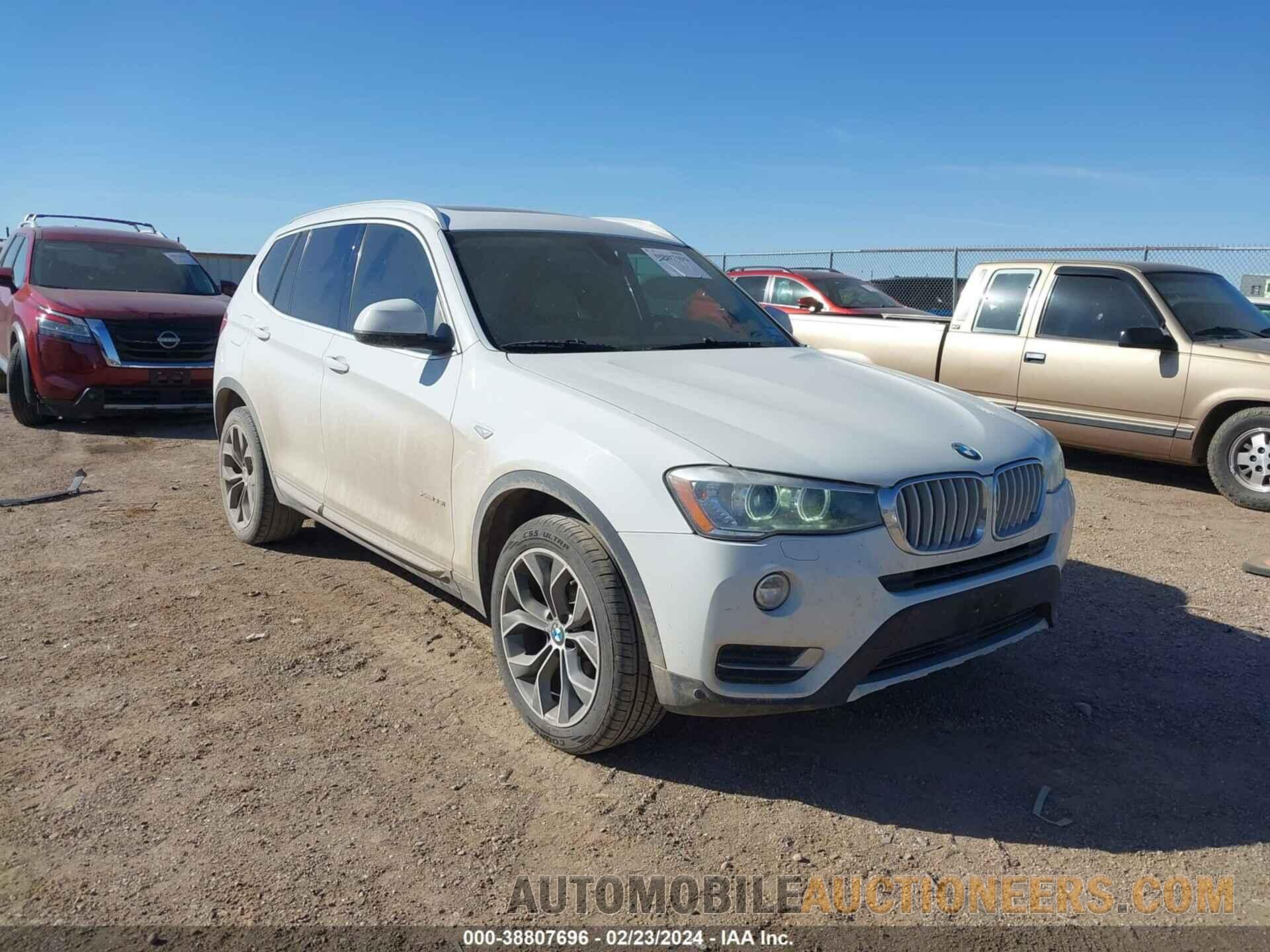 5UXWX7C52F0K31480 BMW X3 2015