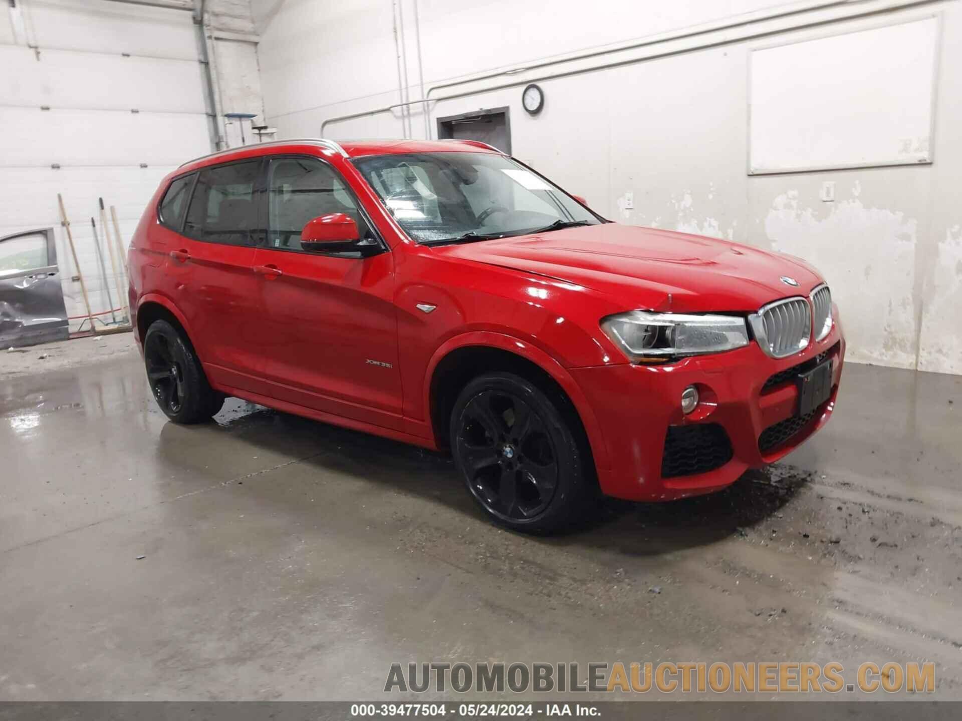 5UXWX7C52F0K32712 BMW X3 2015