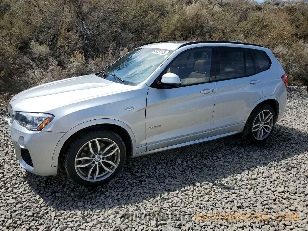 5UXWX7C52F0K32869 BMW X3 2015