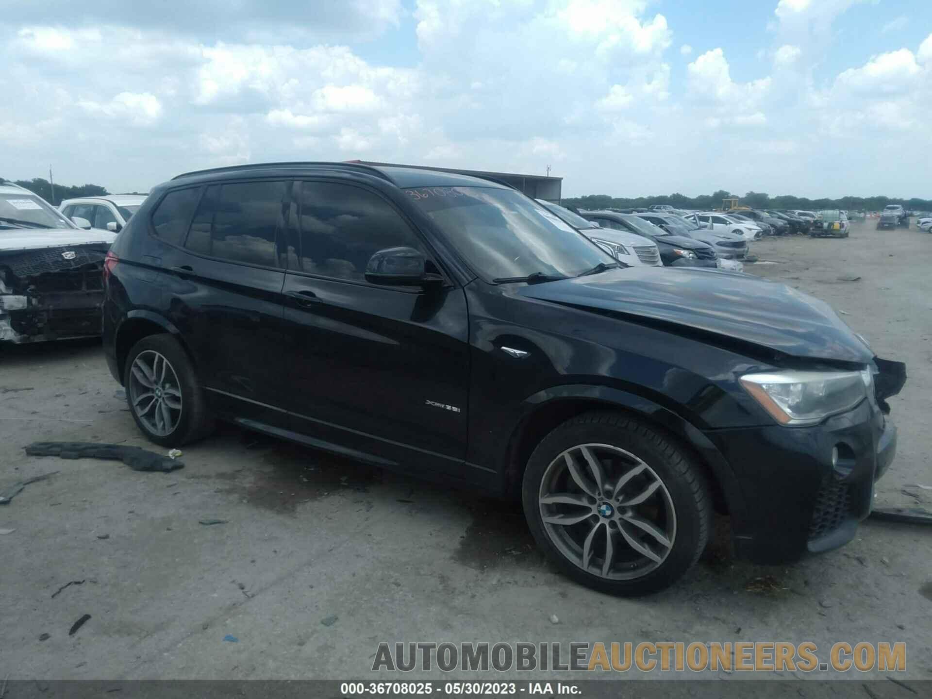 5UXWX7C52F0K33150 BMW X3 2015