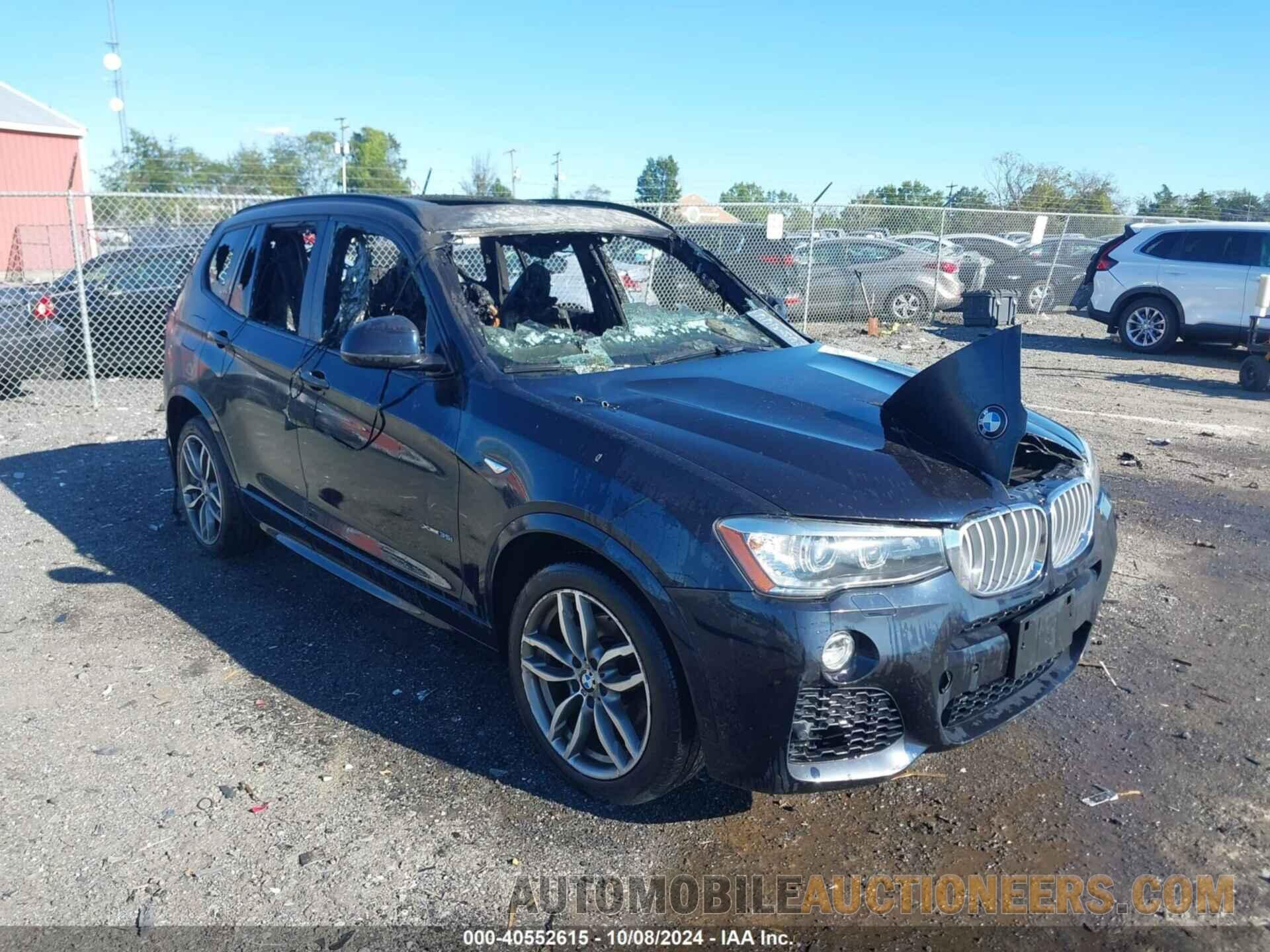 5UXWX7C52F0K34315 BMW X3 2015