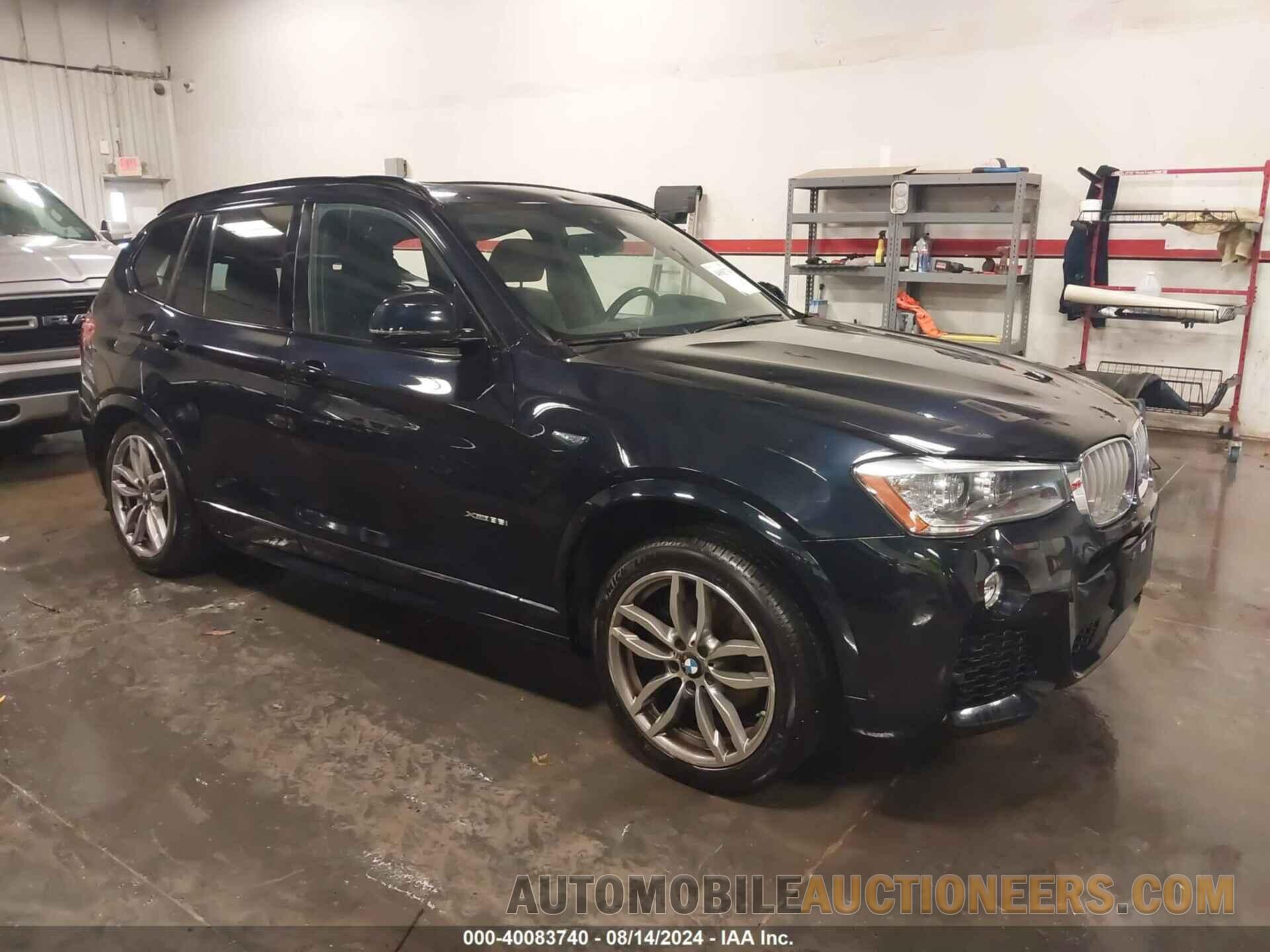 5UXWX7C52F0K34704 BMW X3 2015