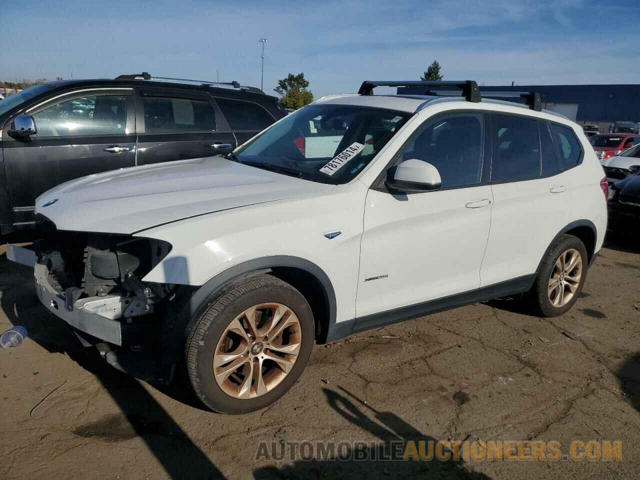 5UXWX7C52F0K35691 BMW X3 2015