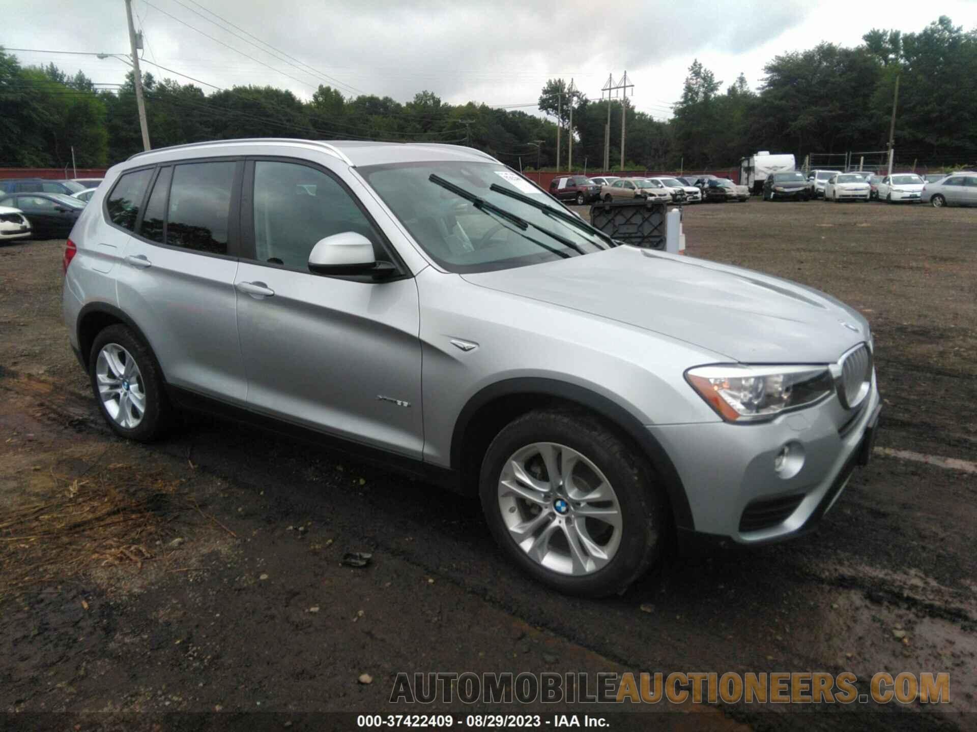 5UXWX7C52G0K36986 BMW X3 2016