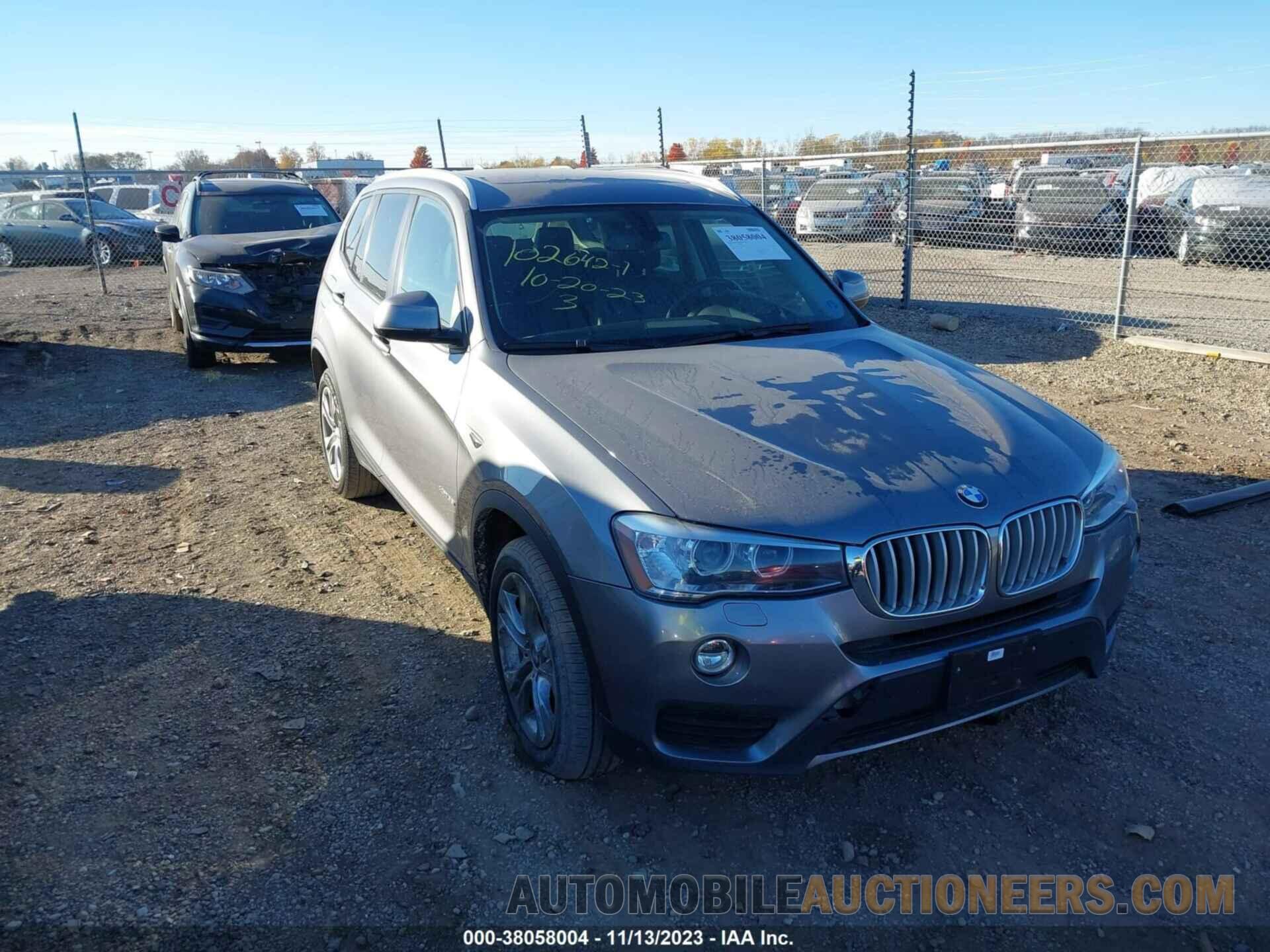 5UXWX7C52G0S15331 BMW X3 2016