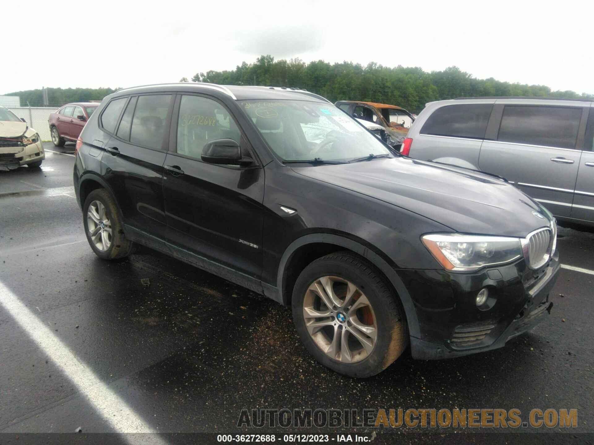 5UXWX7C52G0S15765 BMW X3 2016