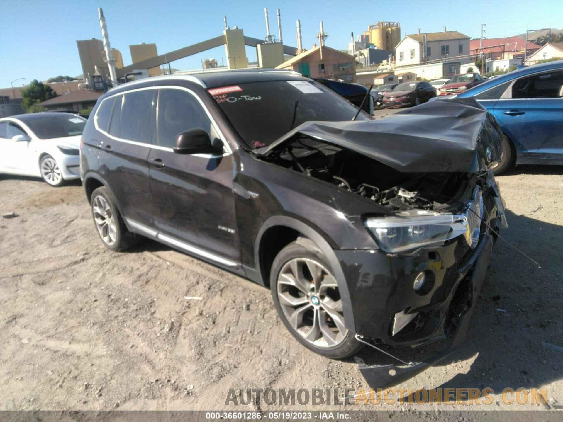 5UXWX7C52G0S16432 BMW X3 2016