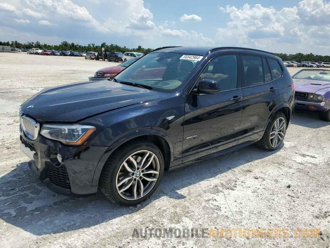 5UXWX7C52H0S18215 BMW X3 2017