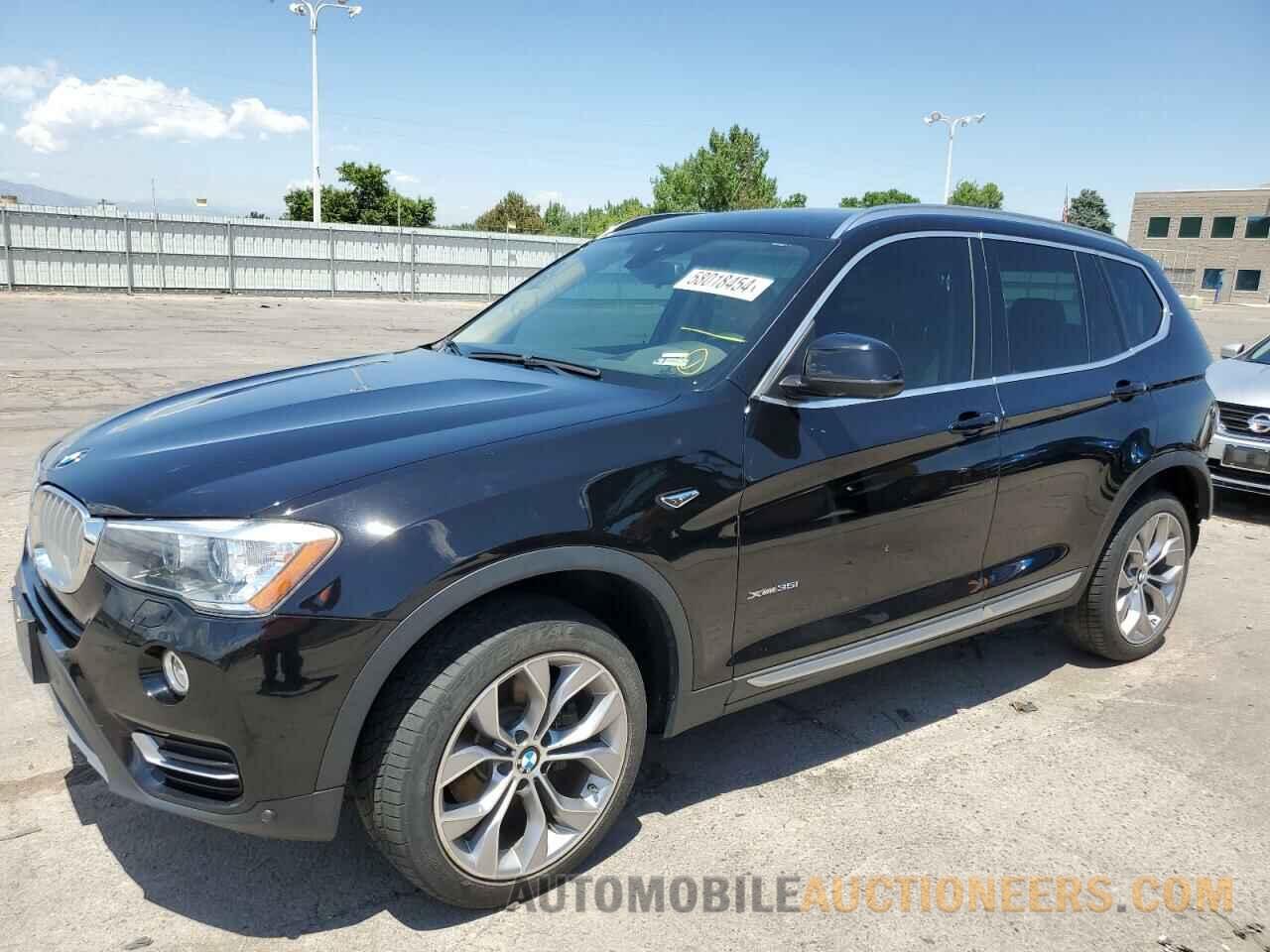 5UXWX7C52H0U42262 BMW X3 2017