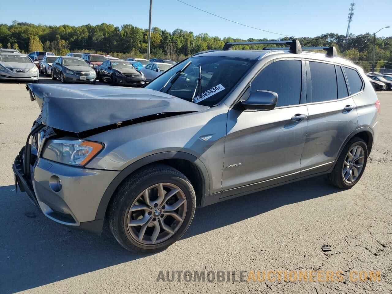 5UXWX7C53E0E75981 BMW X3 2014