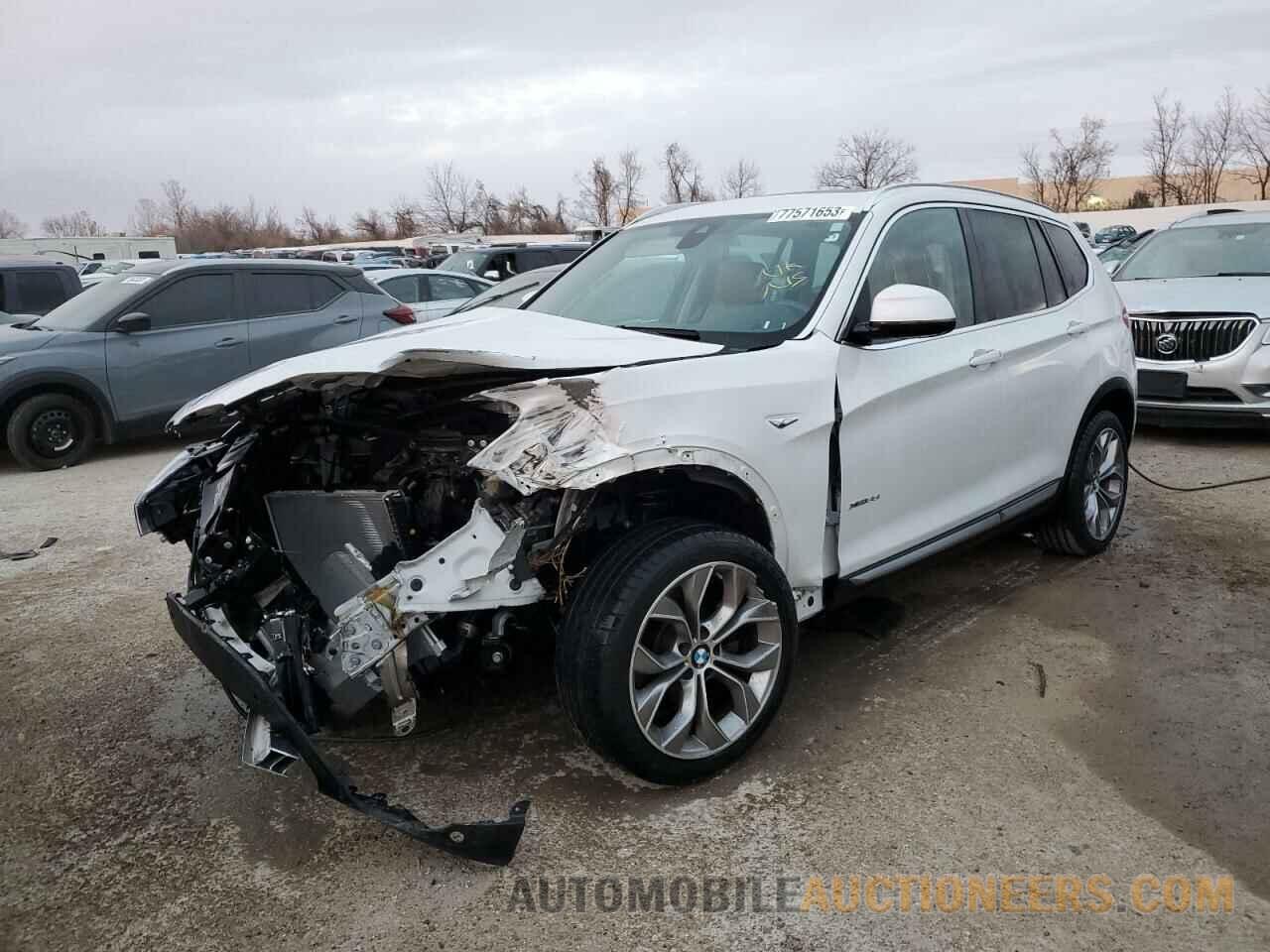 5UXWX7C53F0K34582 BMW X3 2015