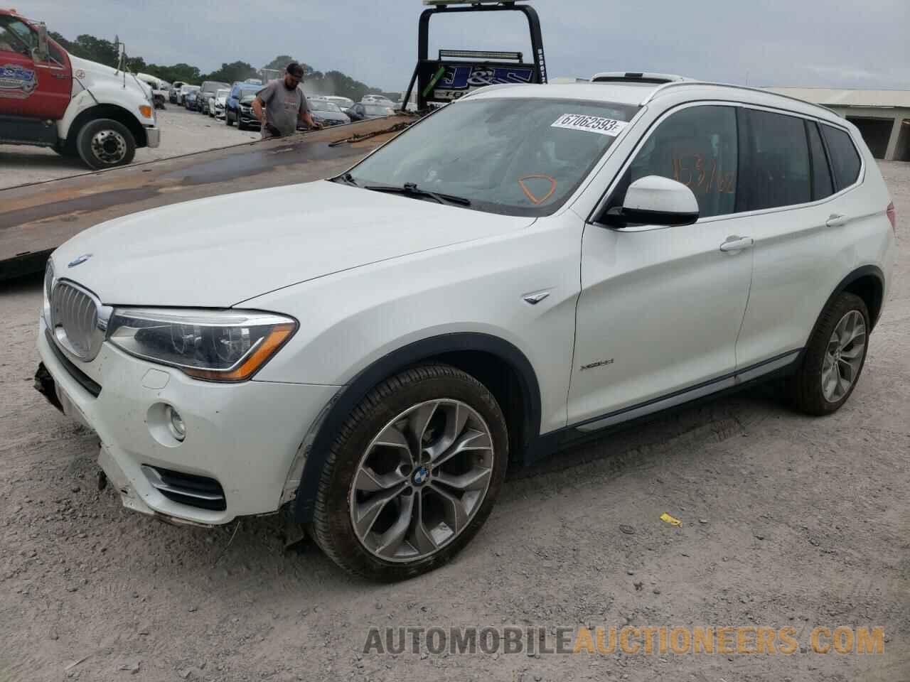 5UXWX7C53G0K36494 BMW X3 2016