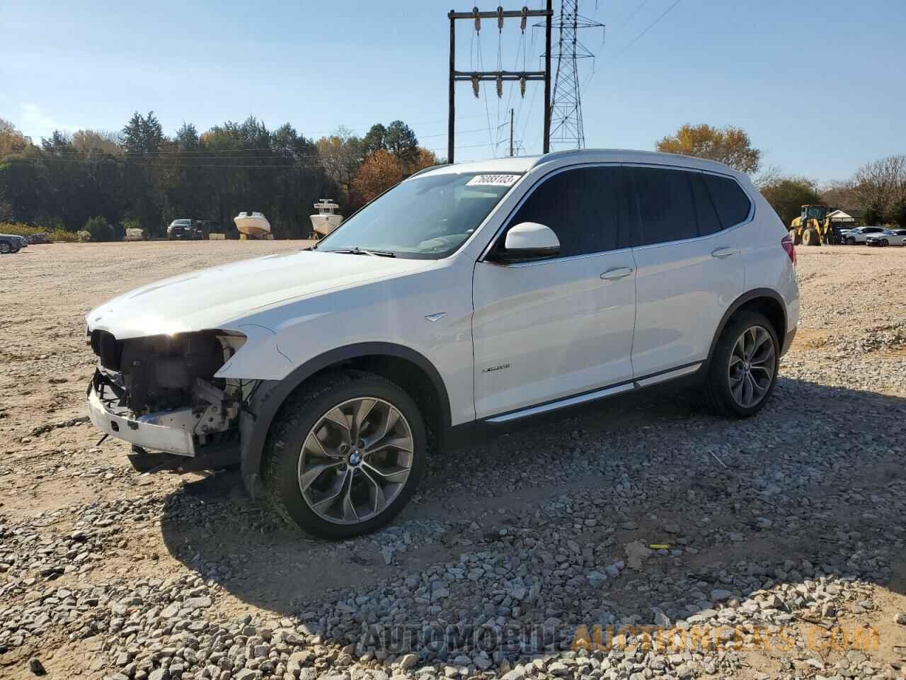 5UXWX7C53G0R18226 BMW X3 2016