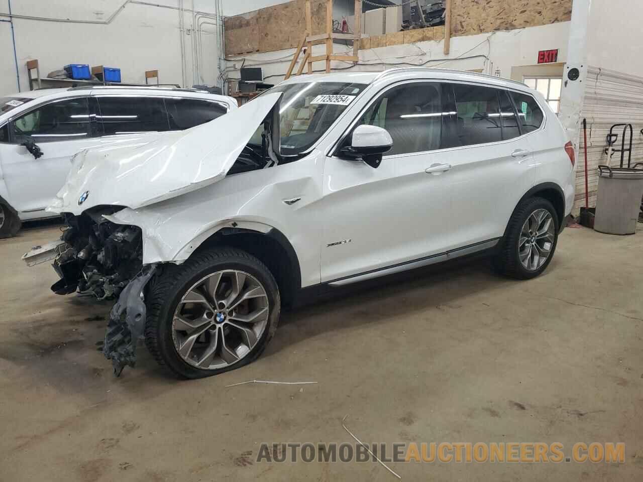 5UXWX7C53G0R18422 BMW X3 2016