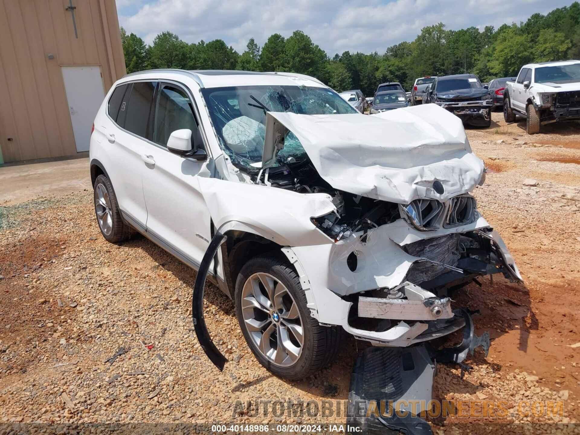 5UXWX7C53G0S16035 BMW X3 2016