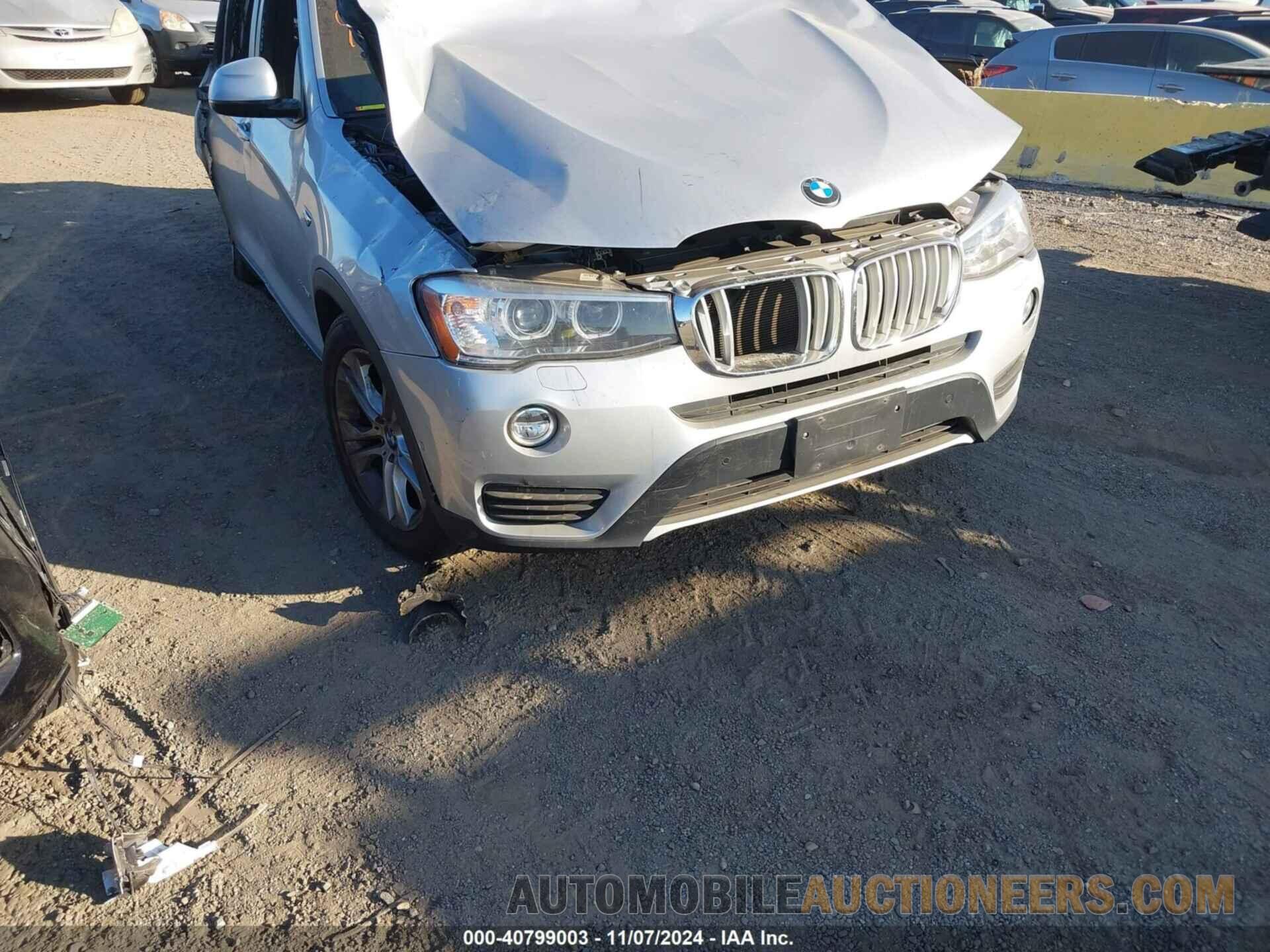 5UXWX7C53G0S16651 BMW X3 2016