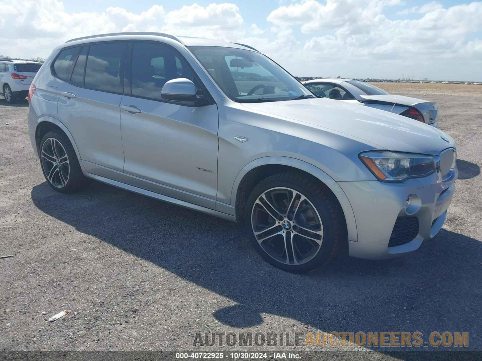 5UXWX7C53G0S16780 BMW X3 2016