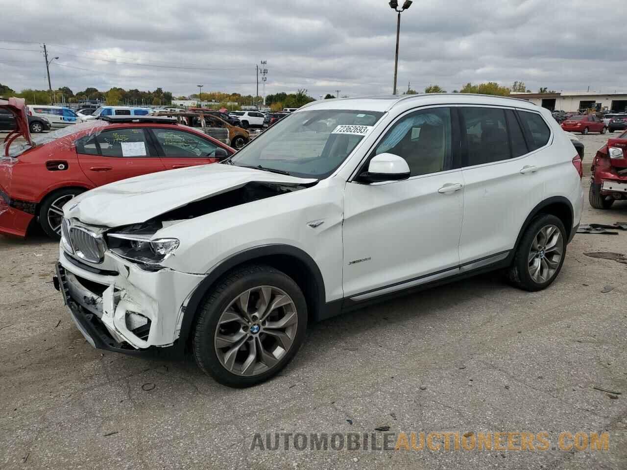 5UXWX7C53G0S17010 BMW X3 2016