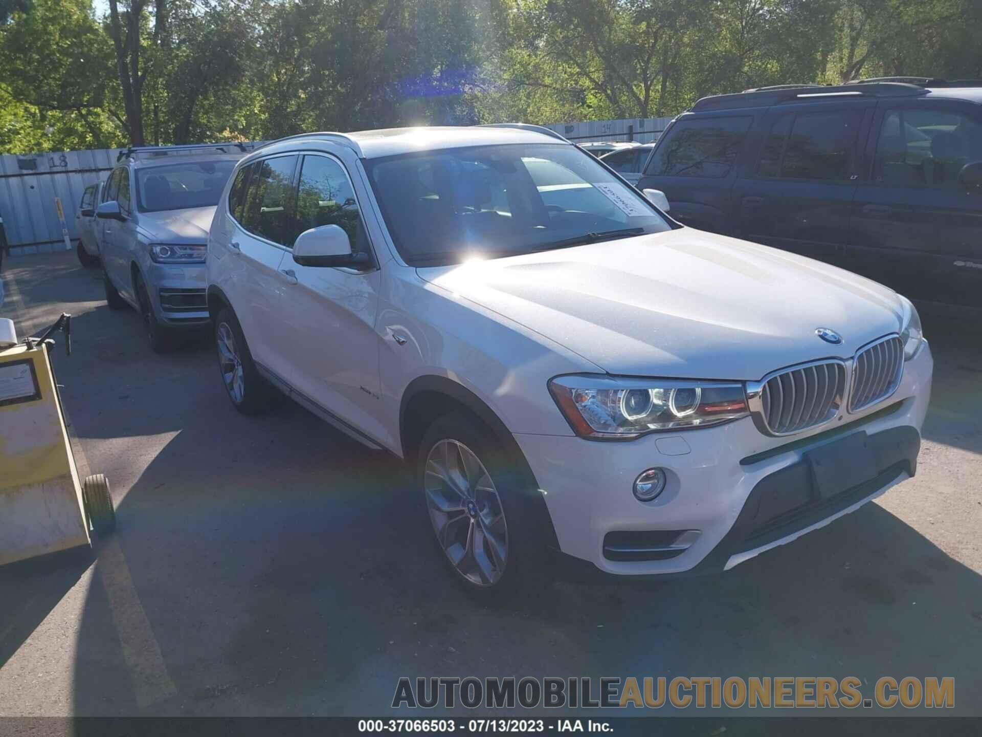 5UXWX7C53G0S17511 BMW X3 2016