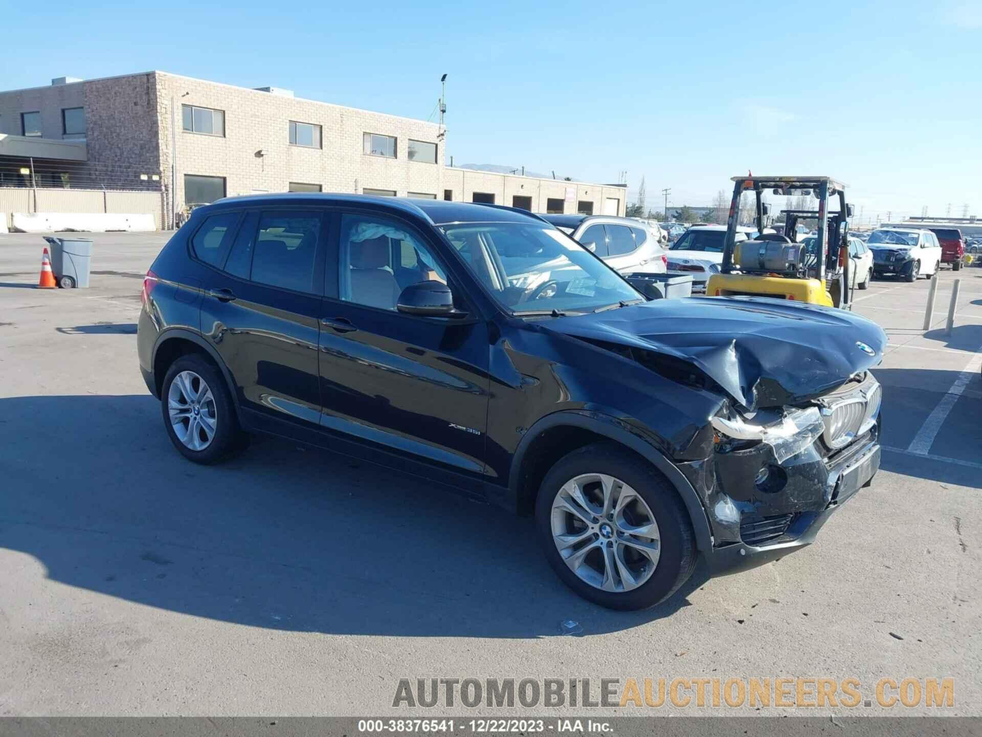 5UXWX7C53G0S17752 BMW X3 2016