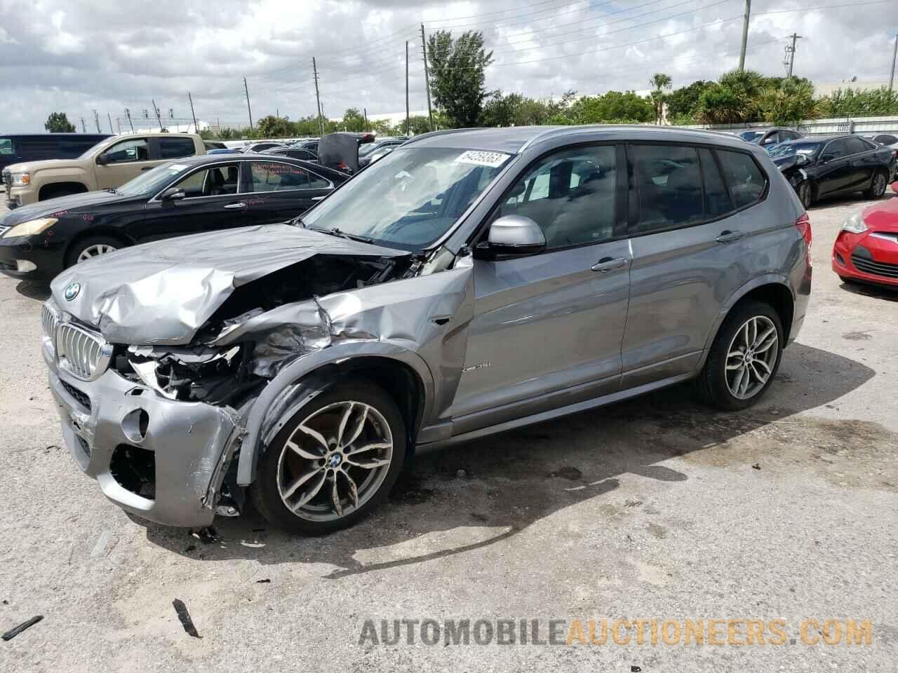 5UXWX7C53G0S17847 BMW X3 2016