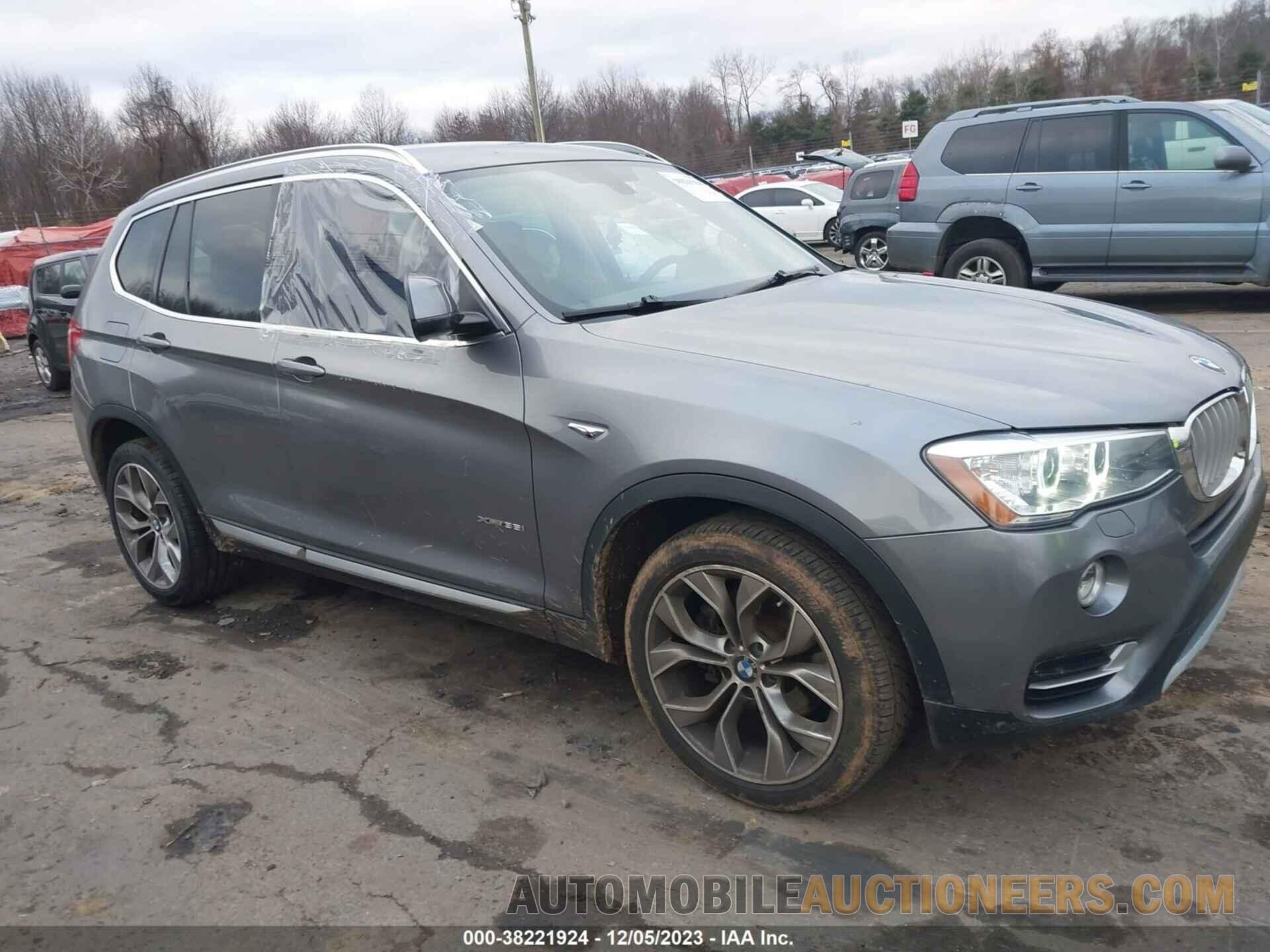 5UXWX7C53H0S18255 BMW X3 2017