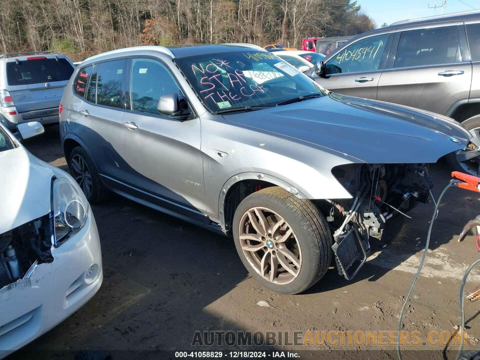 5UXWX7C53H0S18577 BMW X3 2017