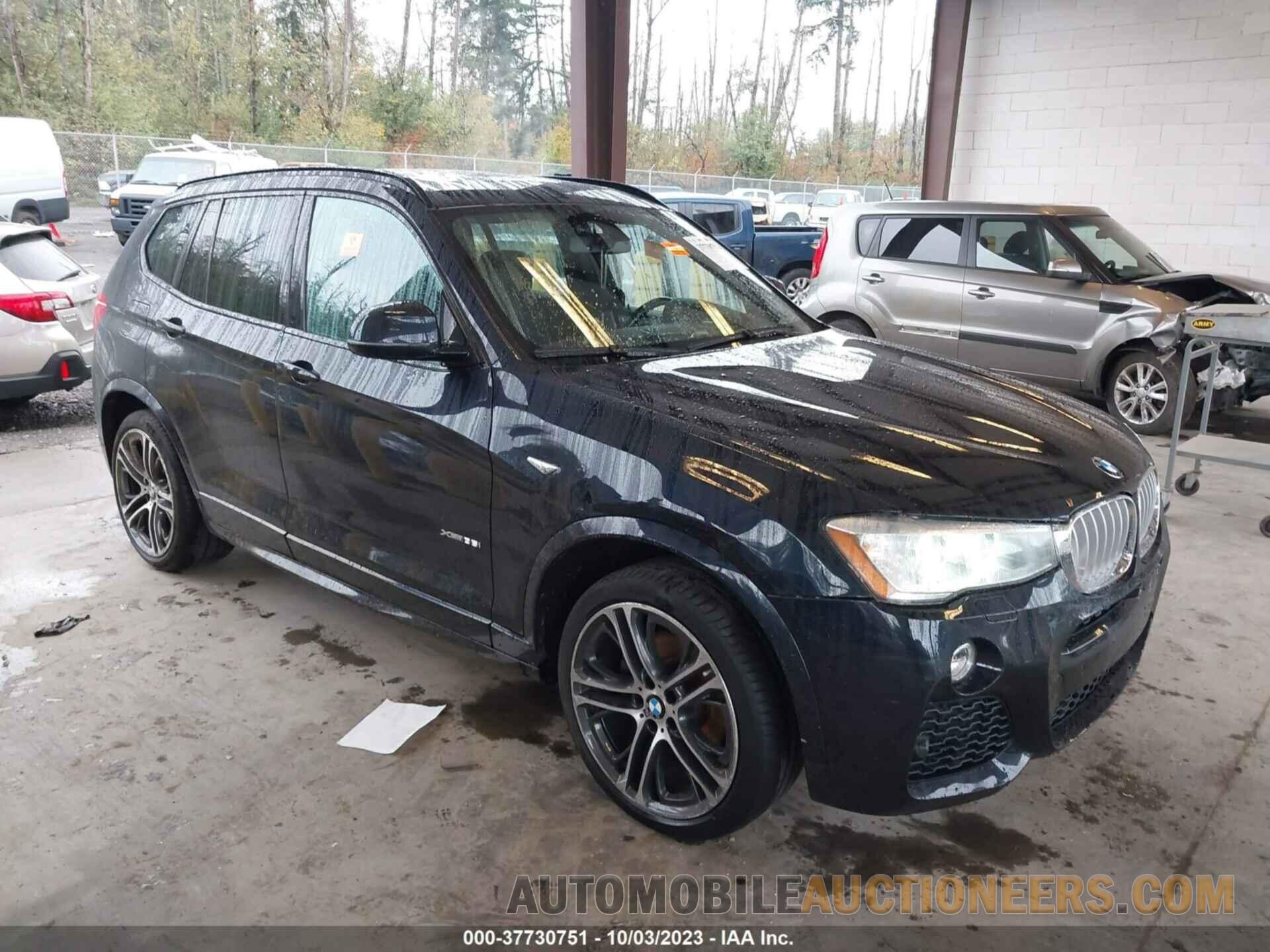 5UXWX7C53H0S19325 BMW X3 2017