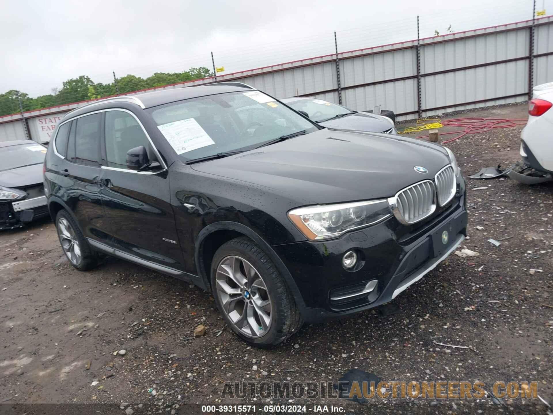 5UXWX7C53H0U40794 BMW X3 2017