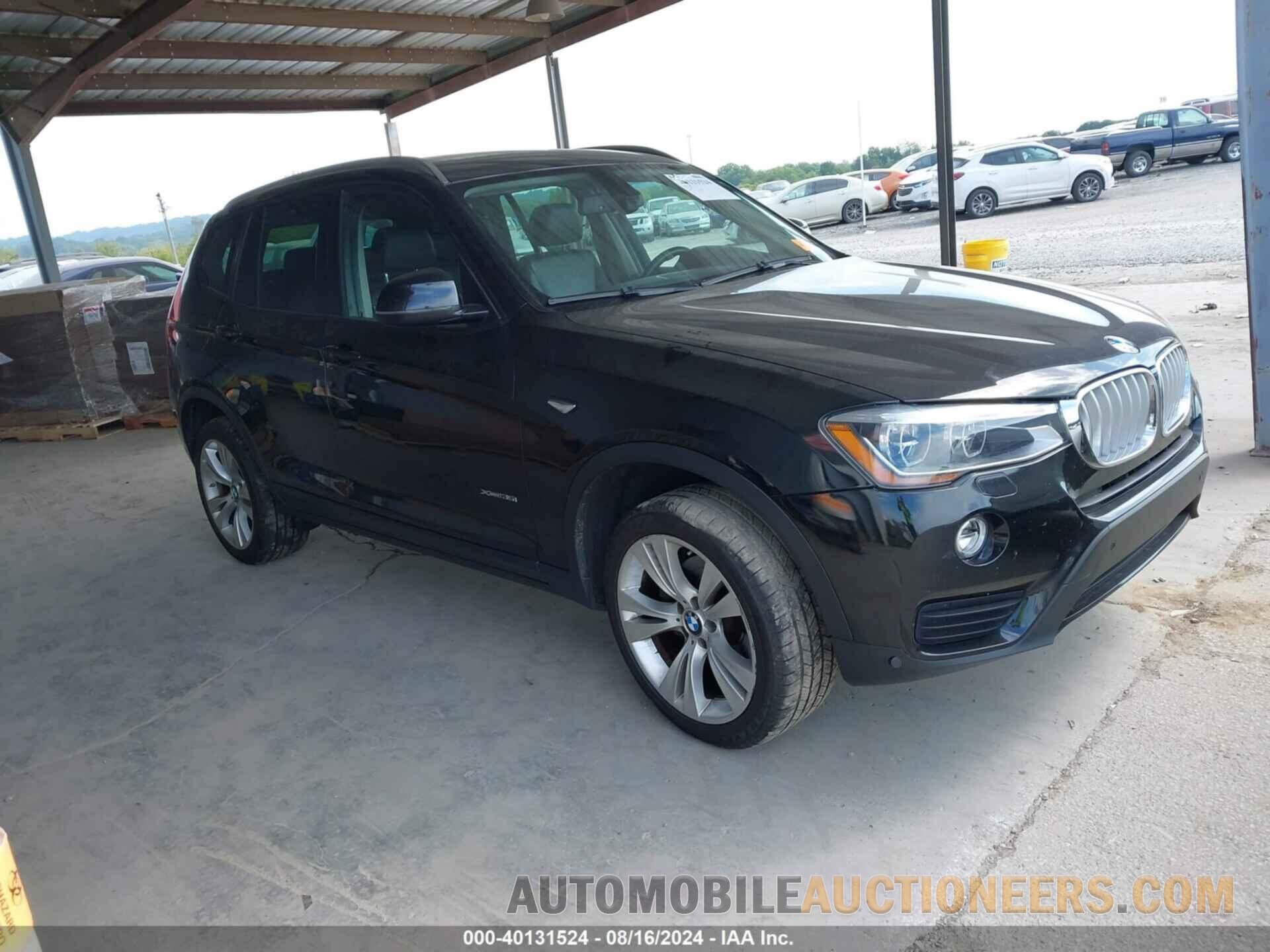 5UXWX7C54F0K31576 BMW X3 2015