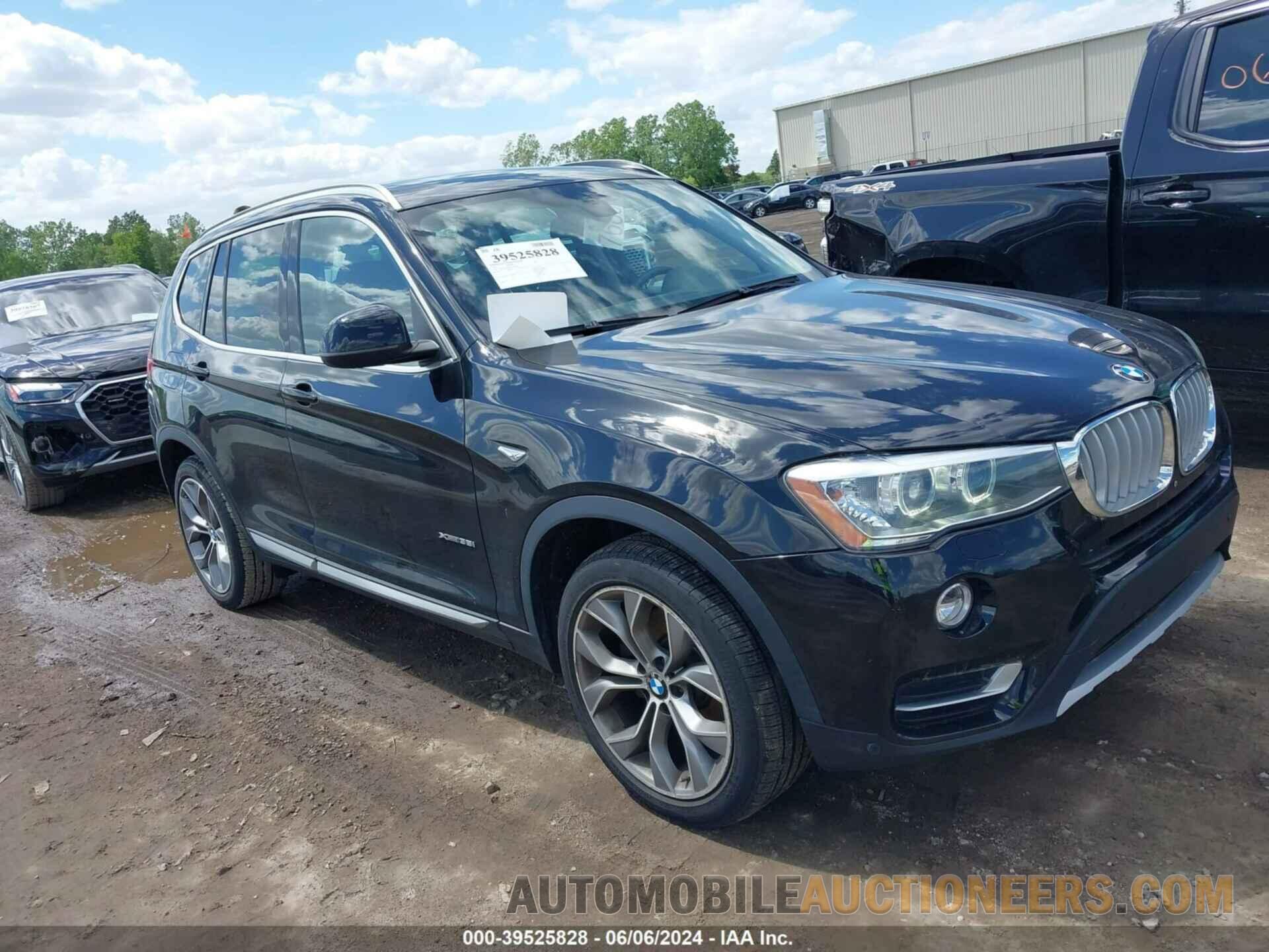 5UXWX7C54F0K32484 BMW X3 2015