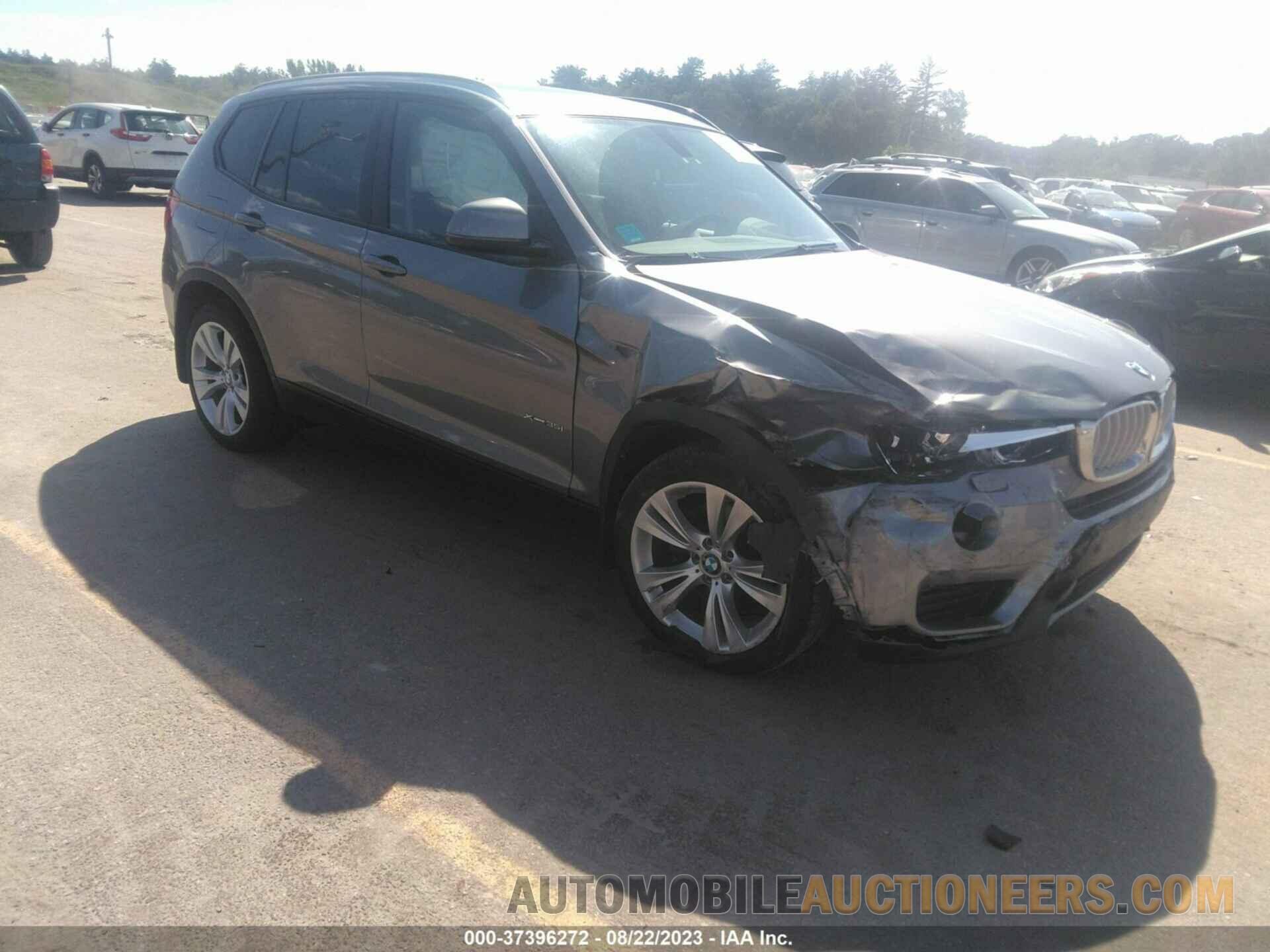 5UXWX7C54F0K34879 BMW X3 2015