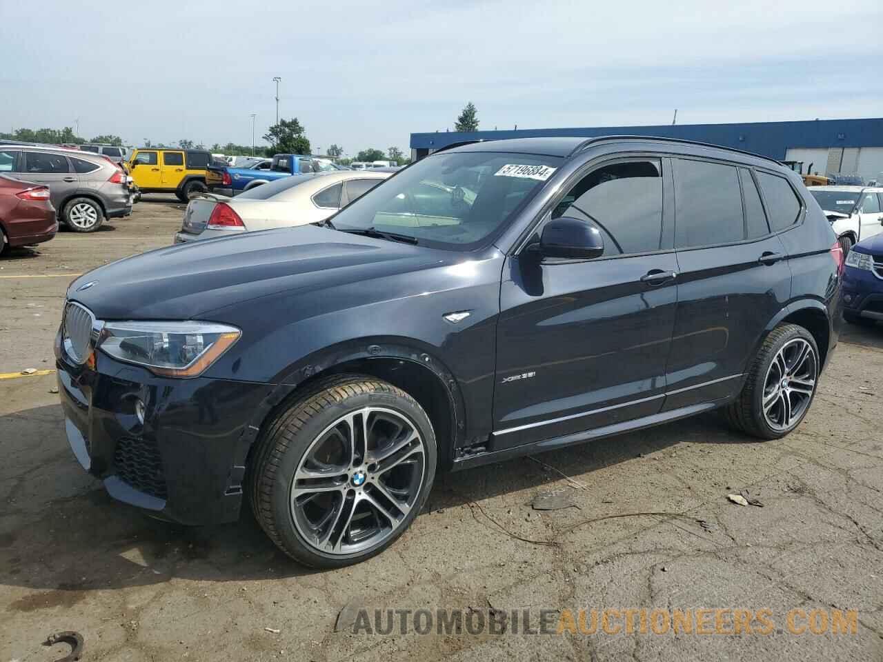 5UXWX7C54G0K36066 BMW X3 2016