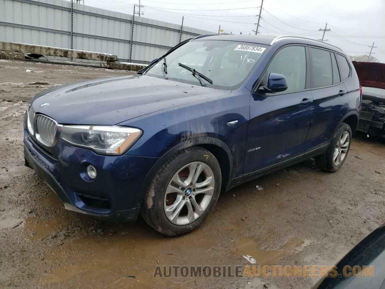 5UXWX7C54G0R16744 BMW X3 2016