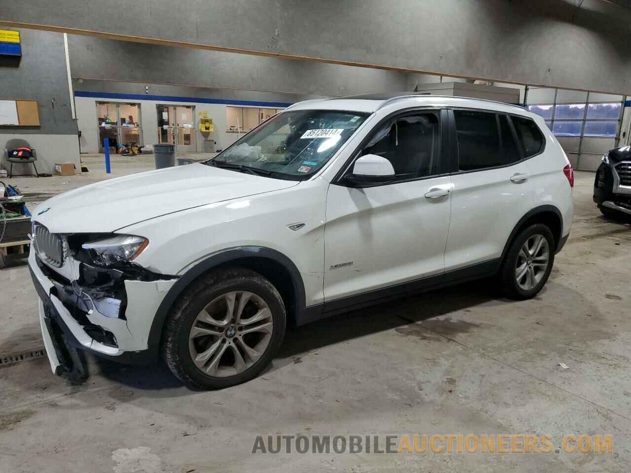 5UXWX7C54G0R16937 BMW X3 2016