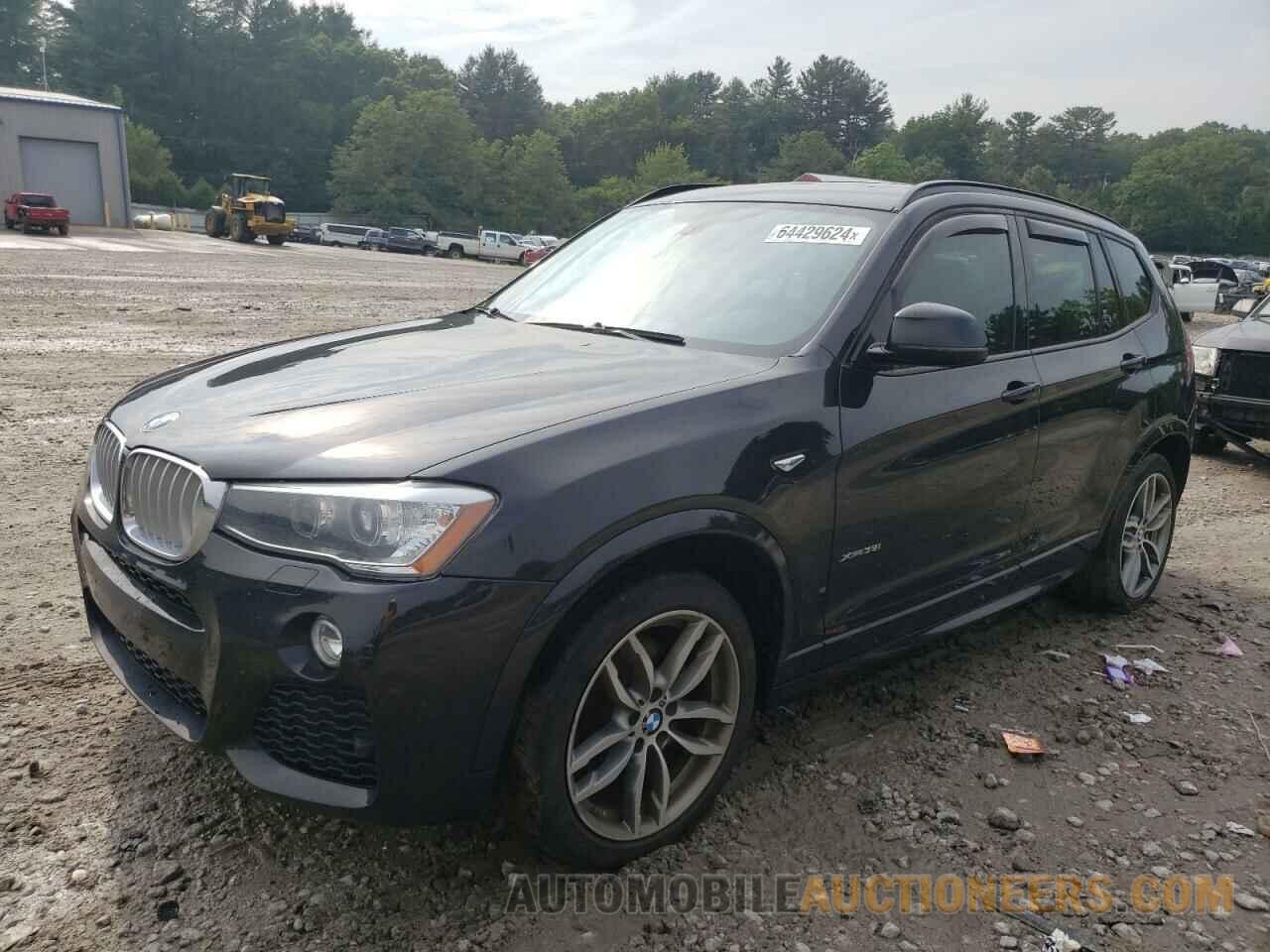 5UXWX7C54G0R18445 BMW X3 2016