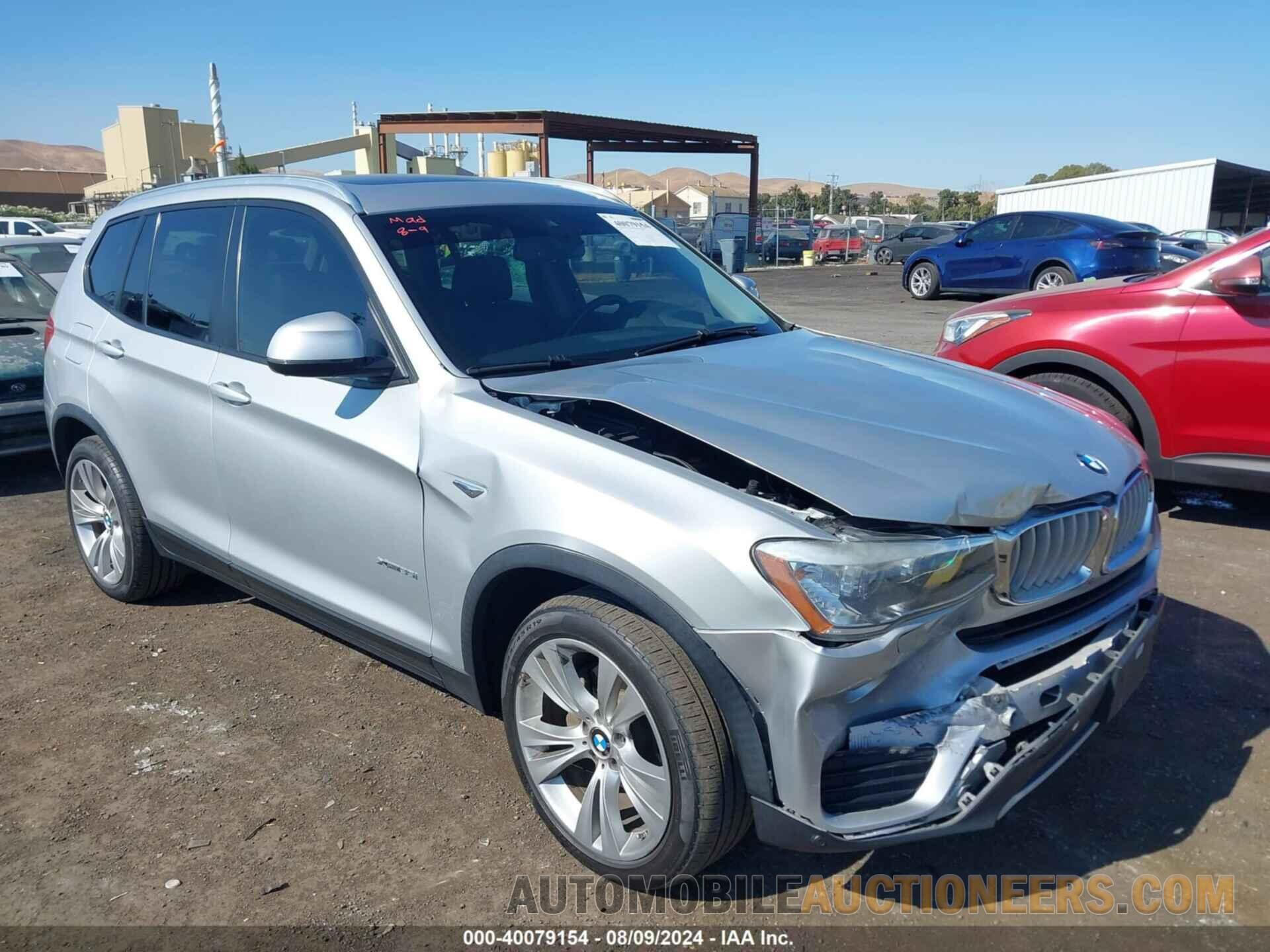 5UXWX7C54G0S15881 BMW X3 2016