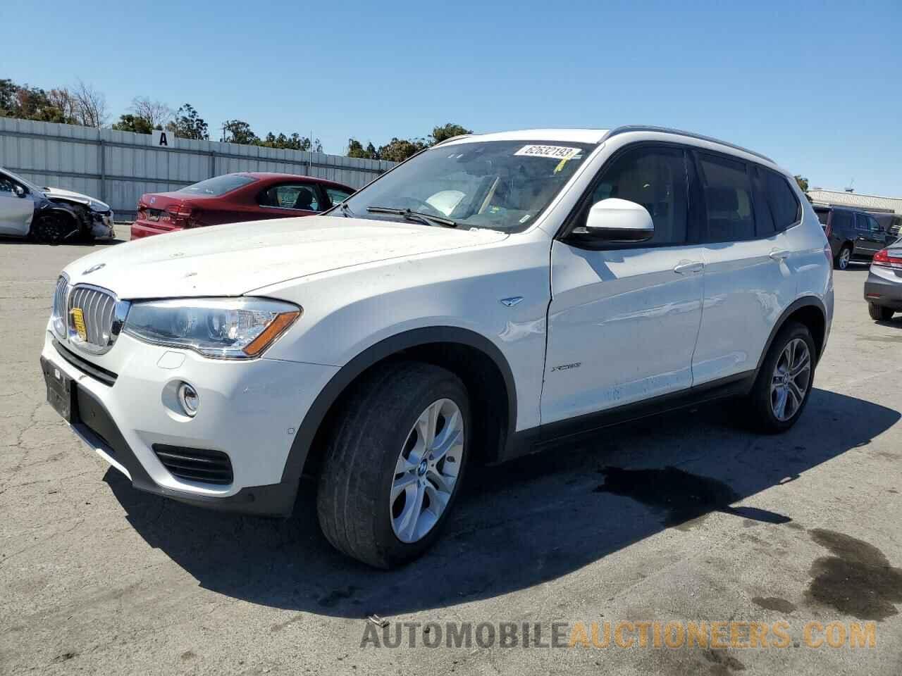 5UXWX7C54G0S17551 BMW X3 2016