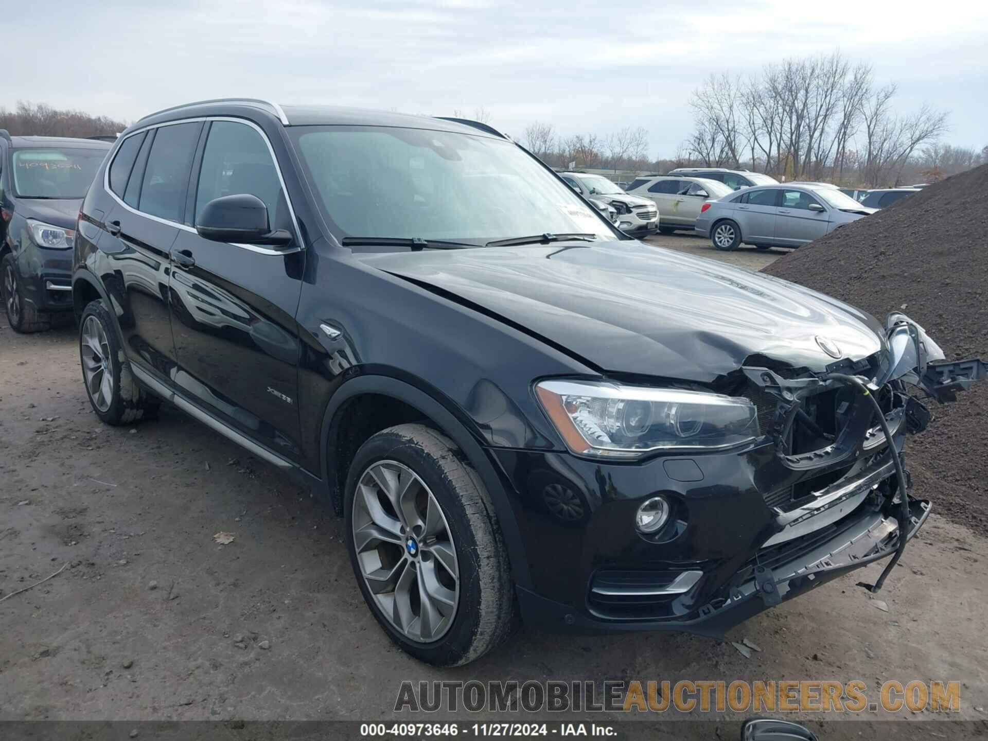 5UXWX7C54H0S19365 BMW X3 2017